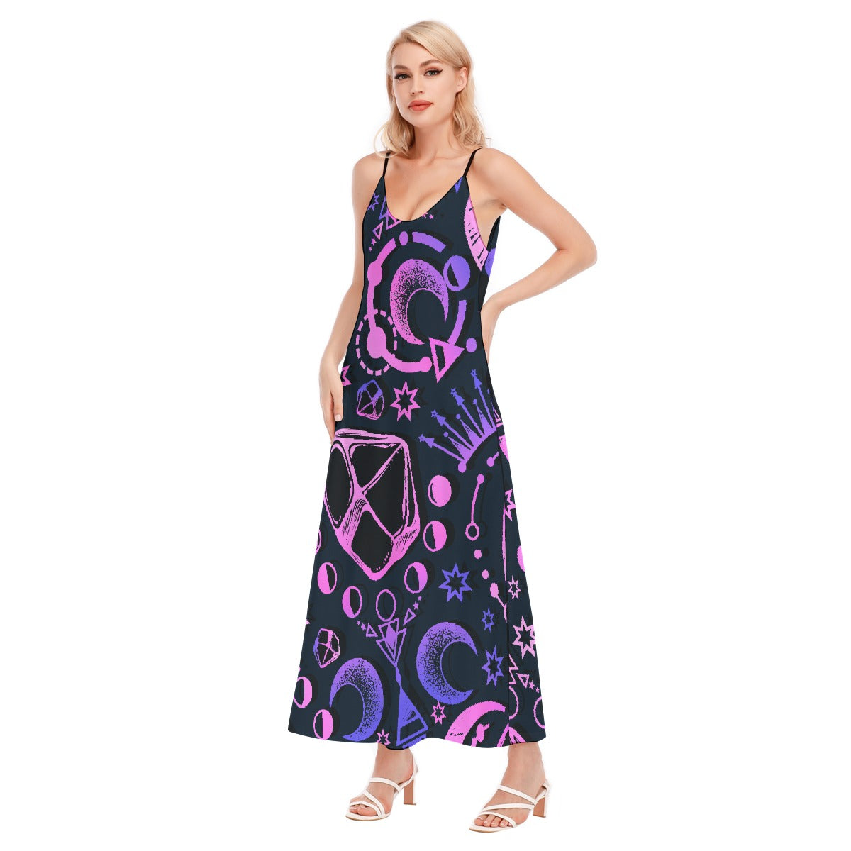 All-Over Print Women's Sling Dress