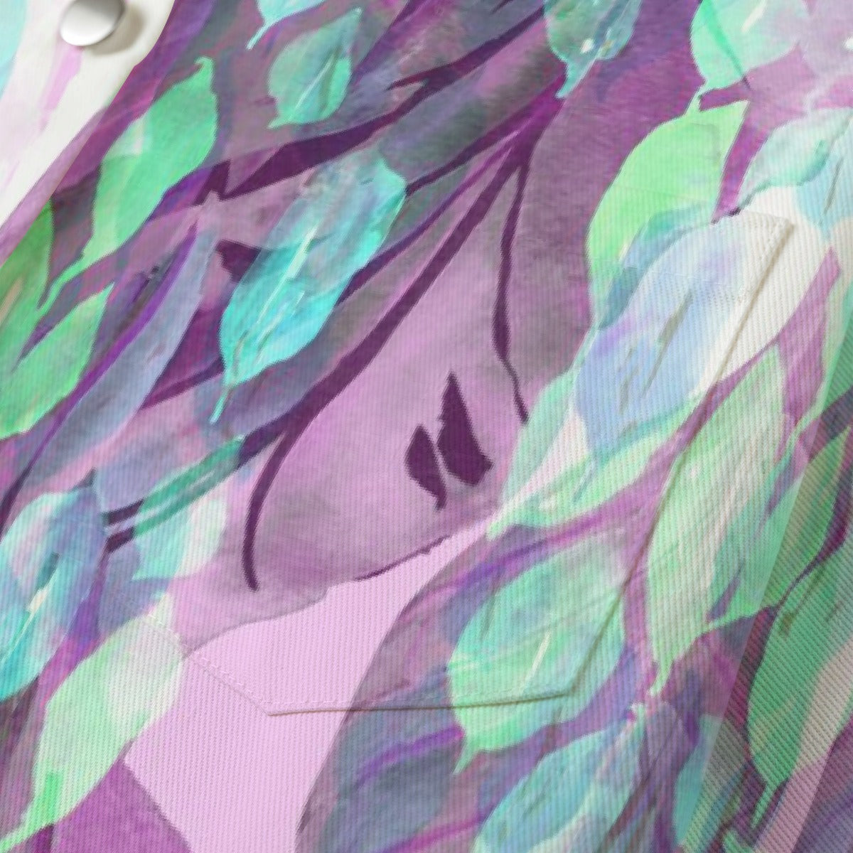 All-Over Print Women's Cropped Jacket | 245GSM Cotton