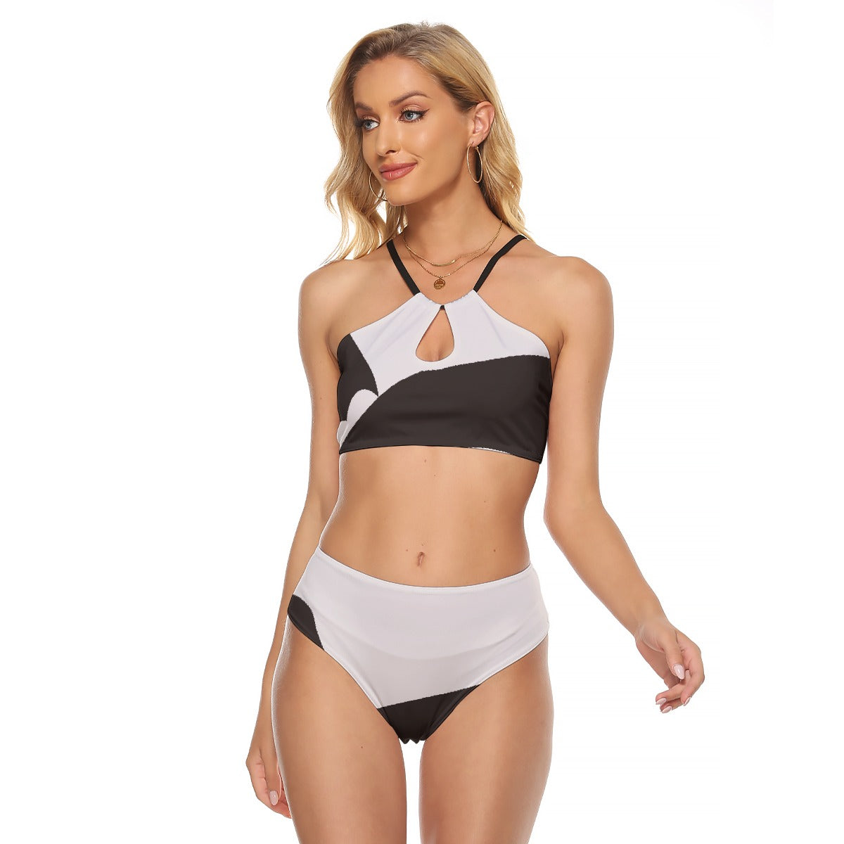 All-Over Print Women's Cami Keyhole One-piece Swimsuit