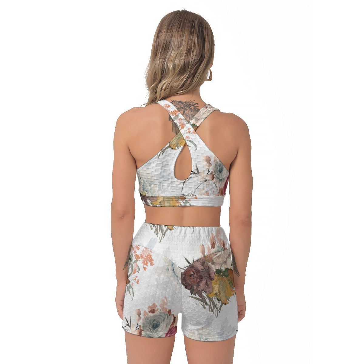 All-Over Print Women's Sports Bra Suit