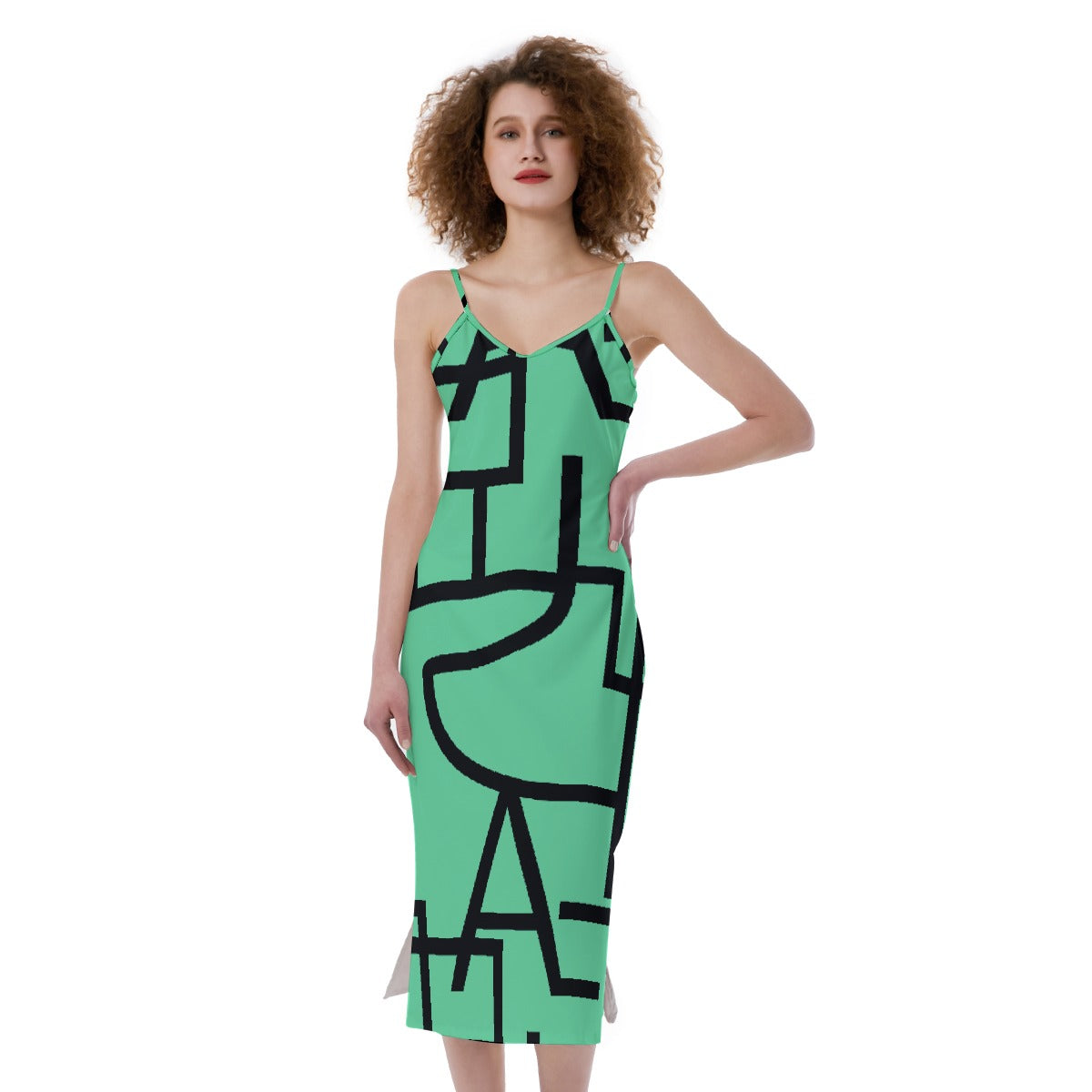 All-Over Print Women's Cami Dress