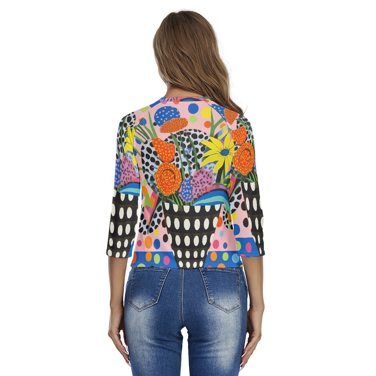 All-Over Print Women's Raglan Sleeves T-shirts