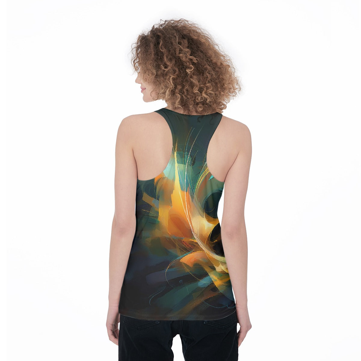 All-Over Print Women's Racerback Tank Top