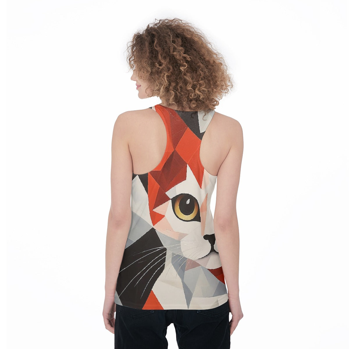 All-Over Print Women's Racerback Tank Top