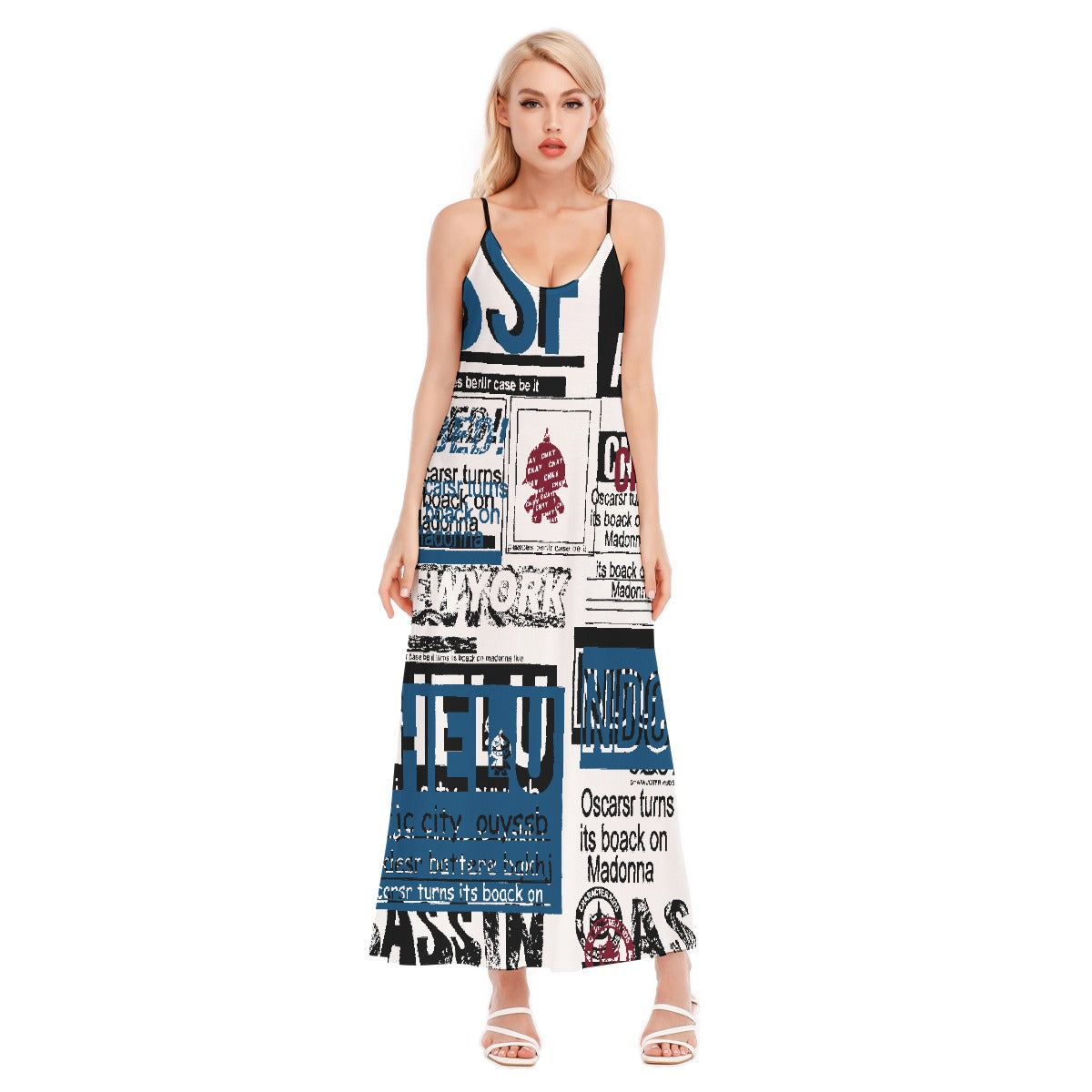All-Over Print Women's Sling Dress