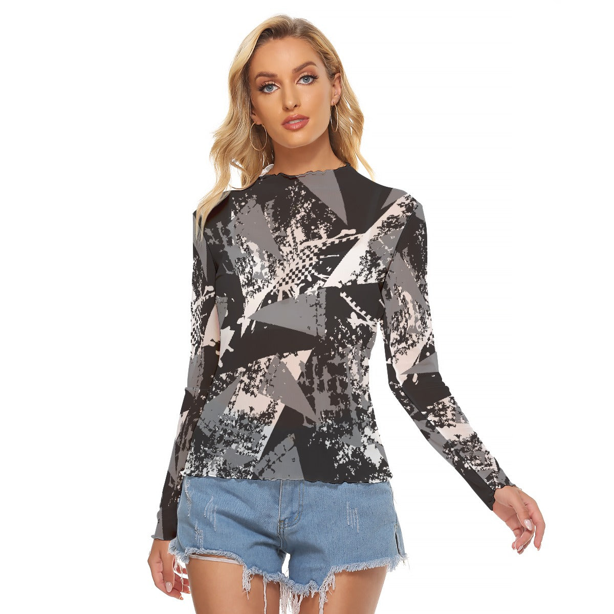 All-Over Print Women's Mesh T-shirt