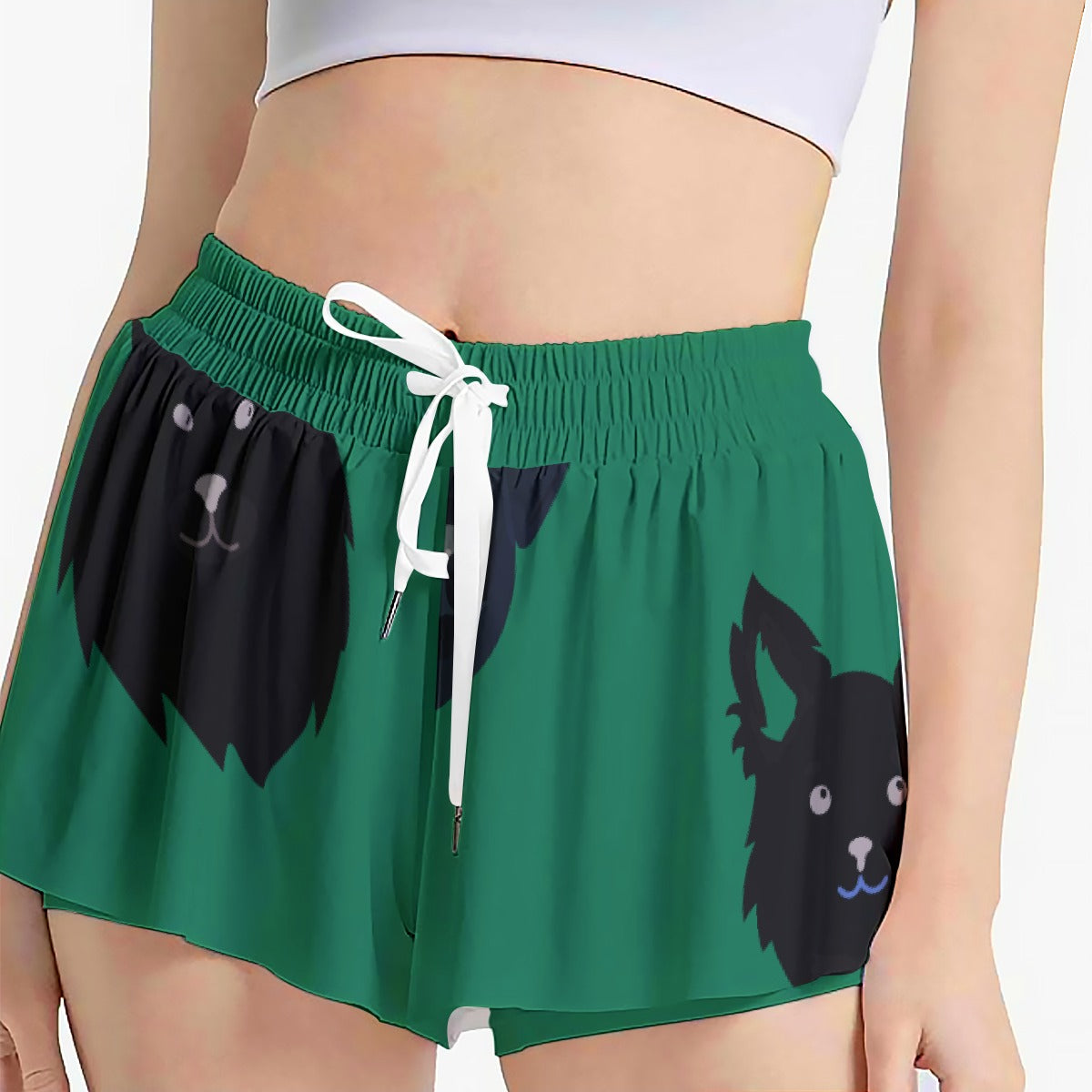 All-Over Print Women's Sport Skorts With Pocket