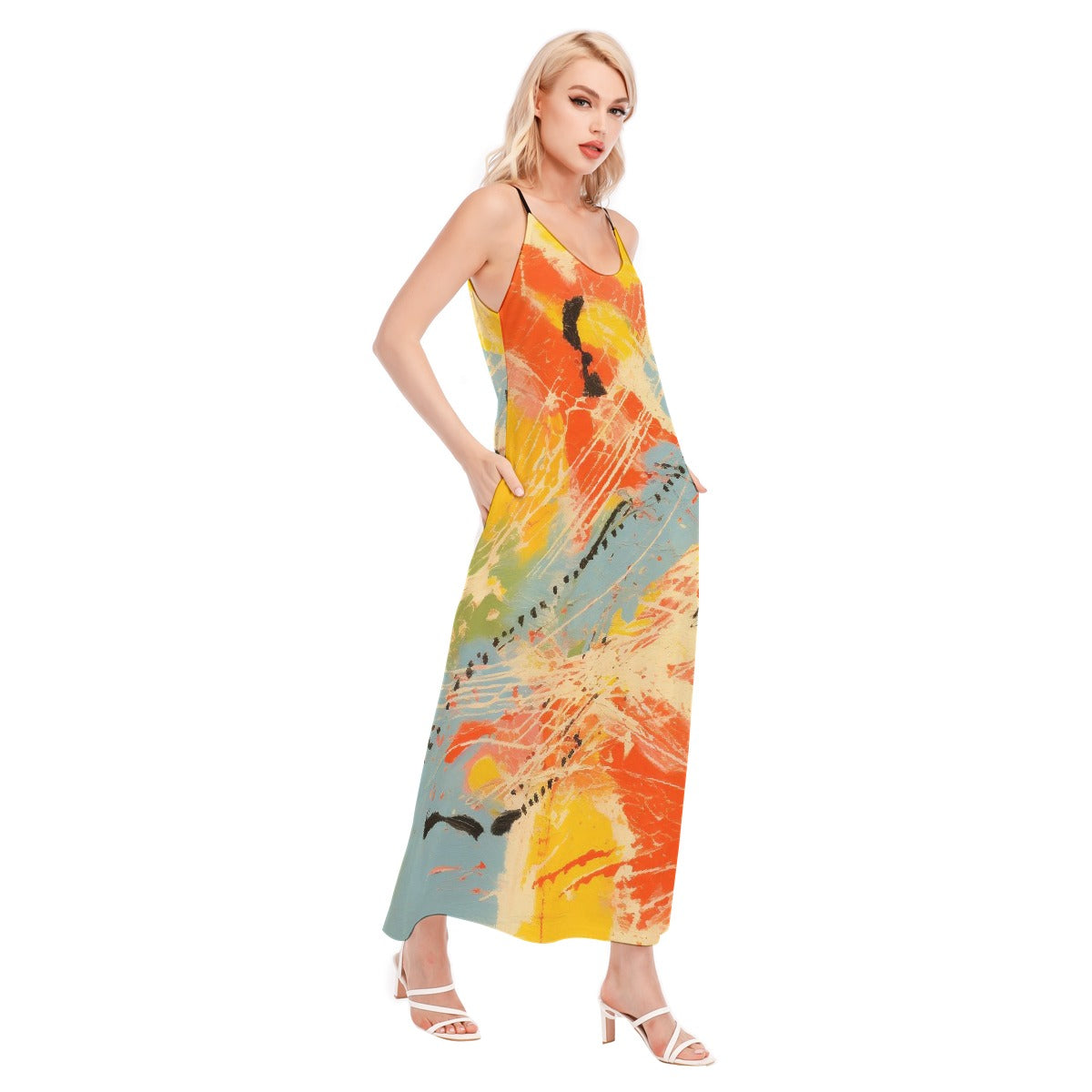 All-Over Print Women's Sling Dress