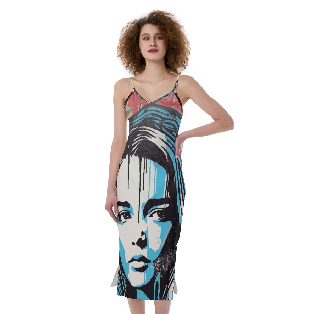 All-Over Print Women's Cami Dress