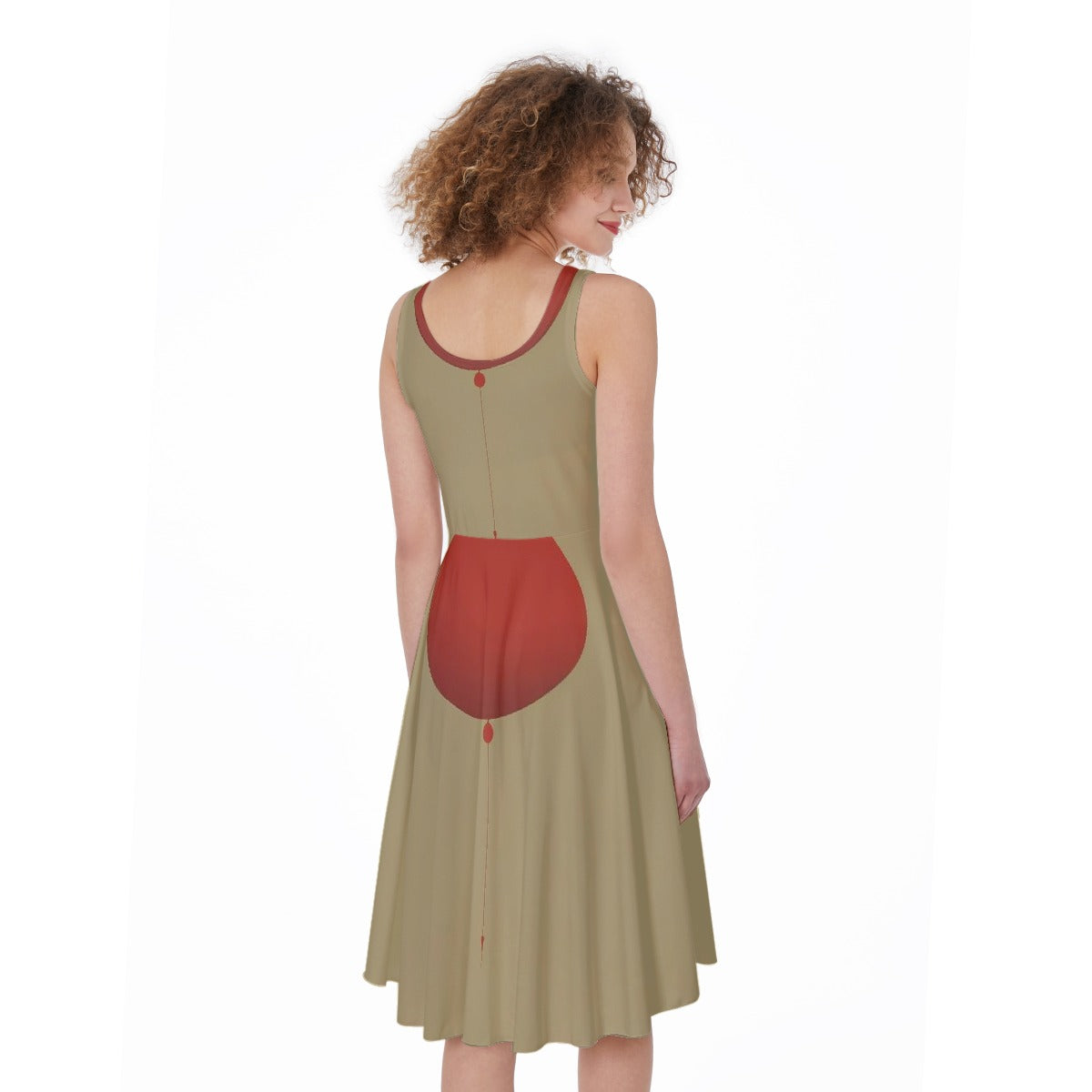 All-Over Print Women's Sleeveless Dress