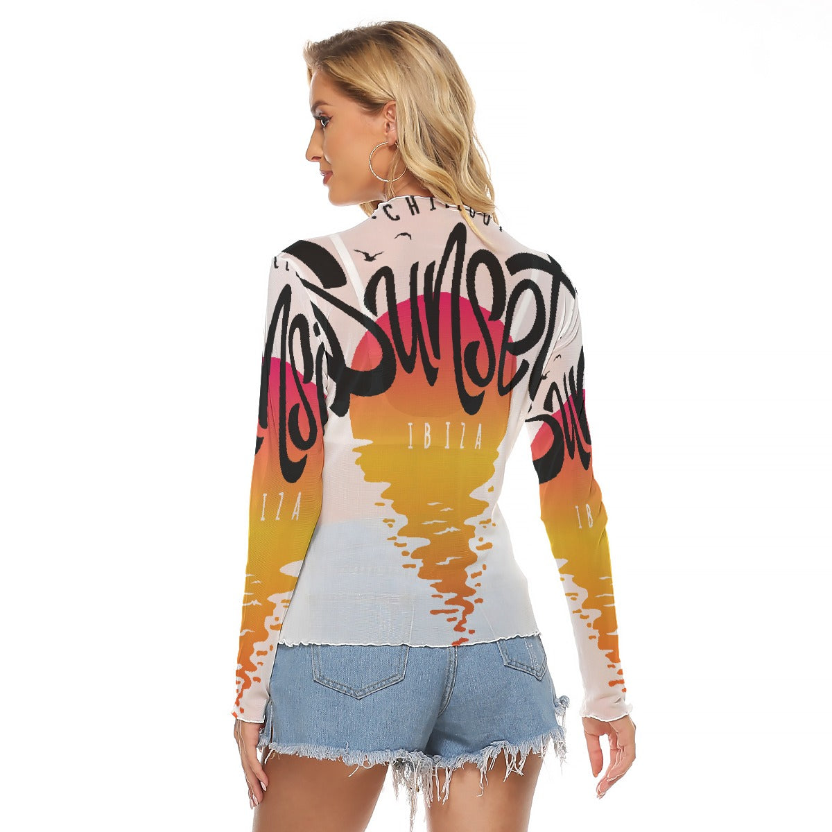 All-Over Print Women's Mesh T-shirt