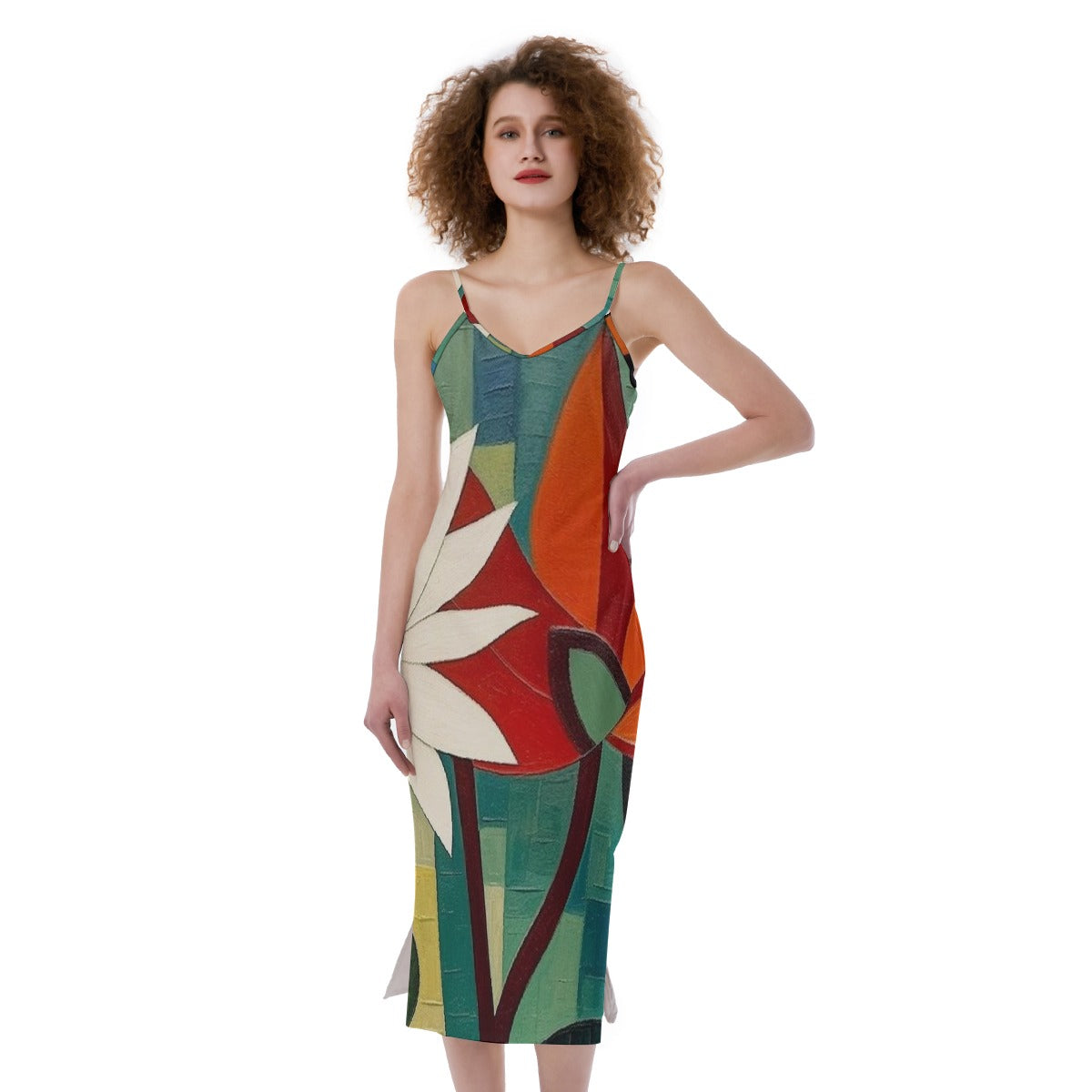 All-Over Print Women's Cami Dress