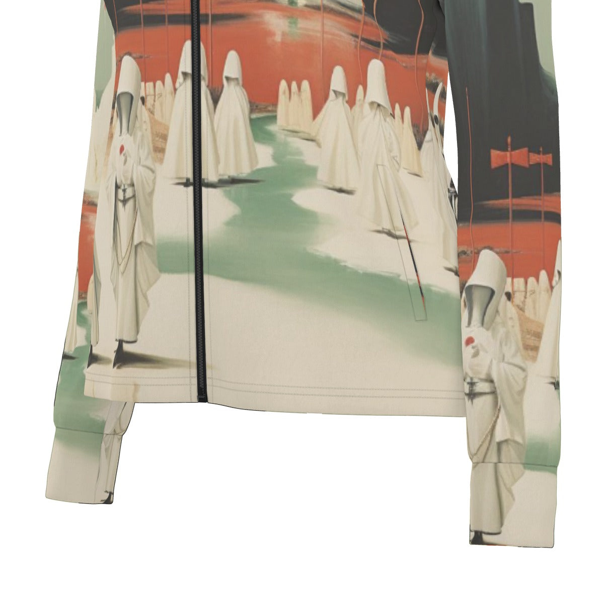 All-Over Print Women's Long Sleeve Thumbhole Jacket