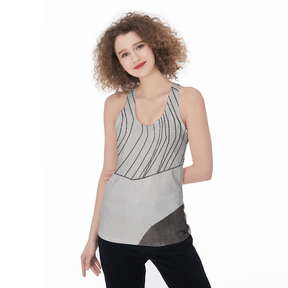 All-Over Print Women's Racerback Tank Top