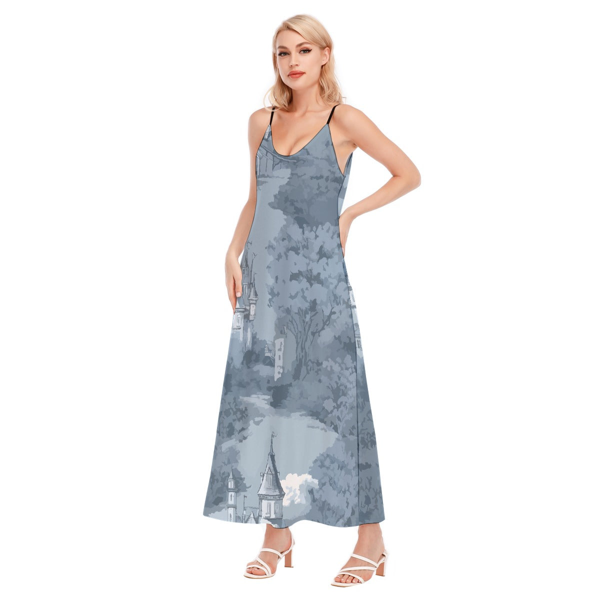 All-Over Print Women's Sling Dress