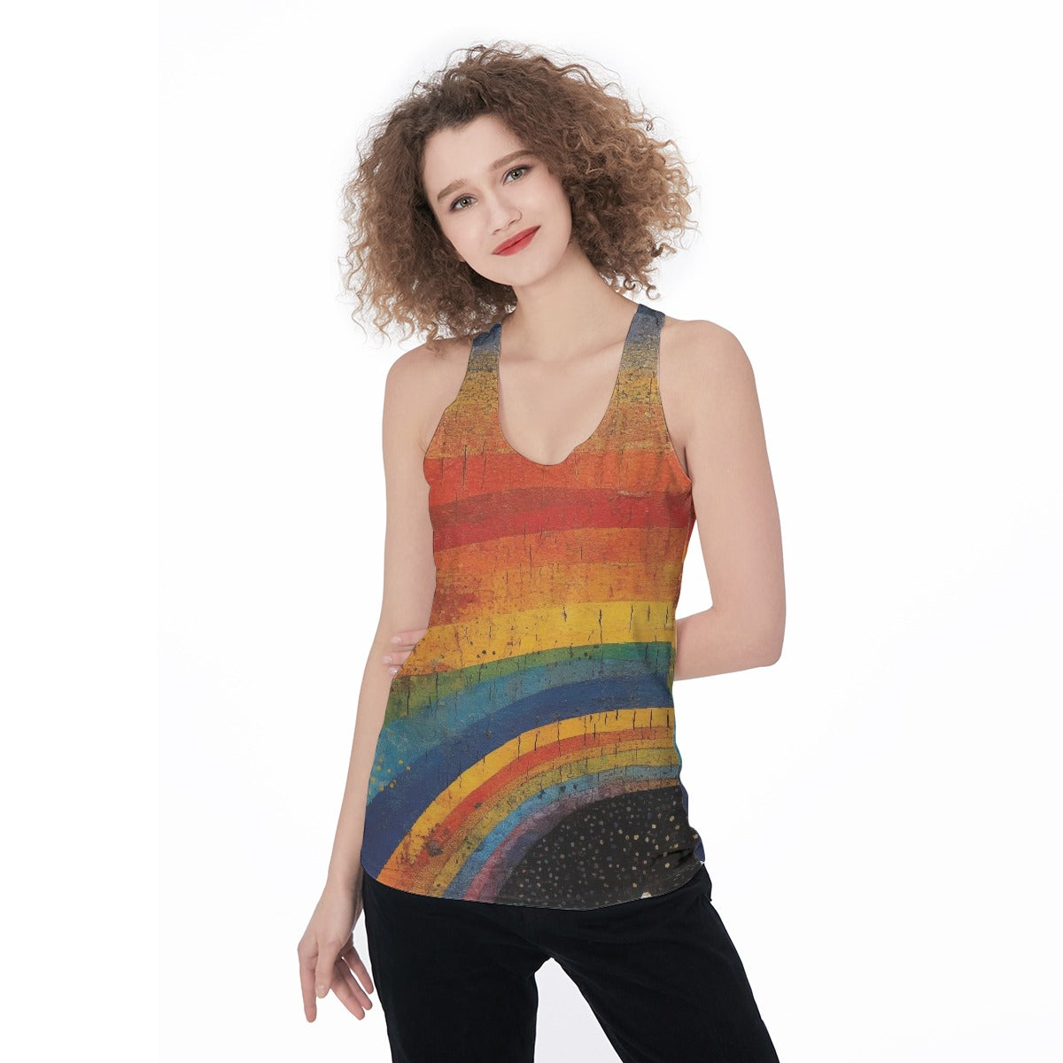 All-Over Print Women's Racerback Tank Top