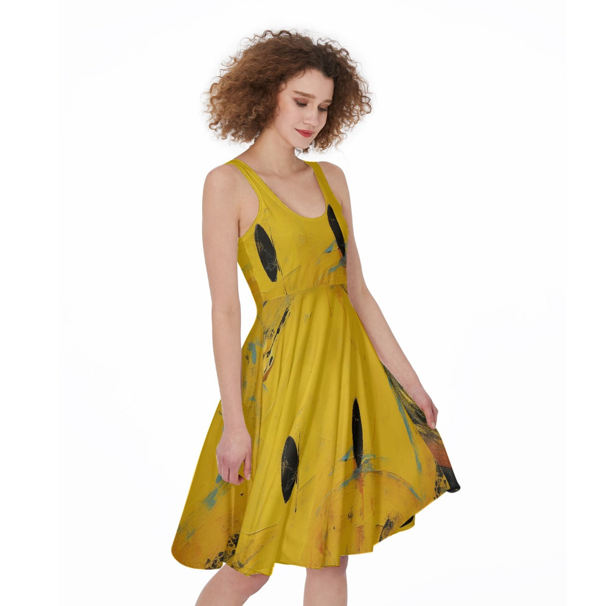 All-Over Print Women's Sleeveless Dress