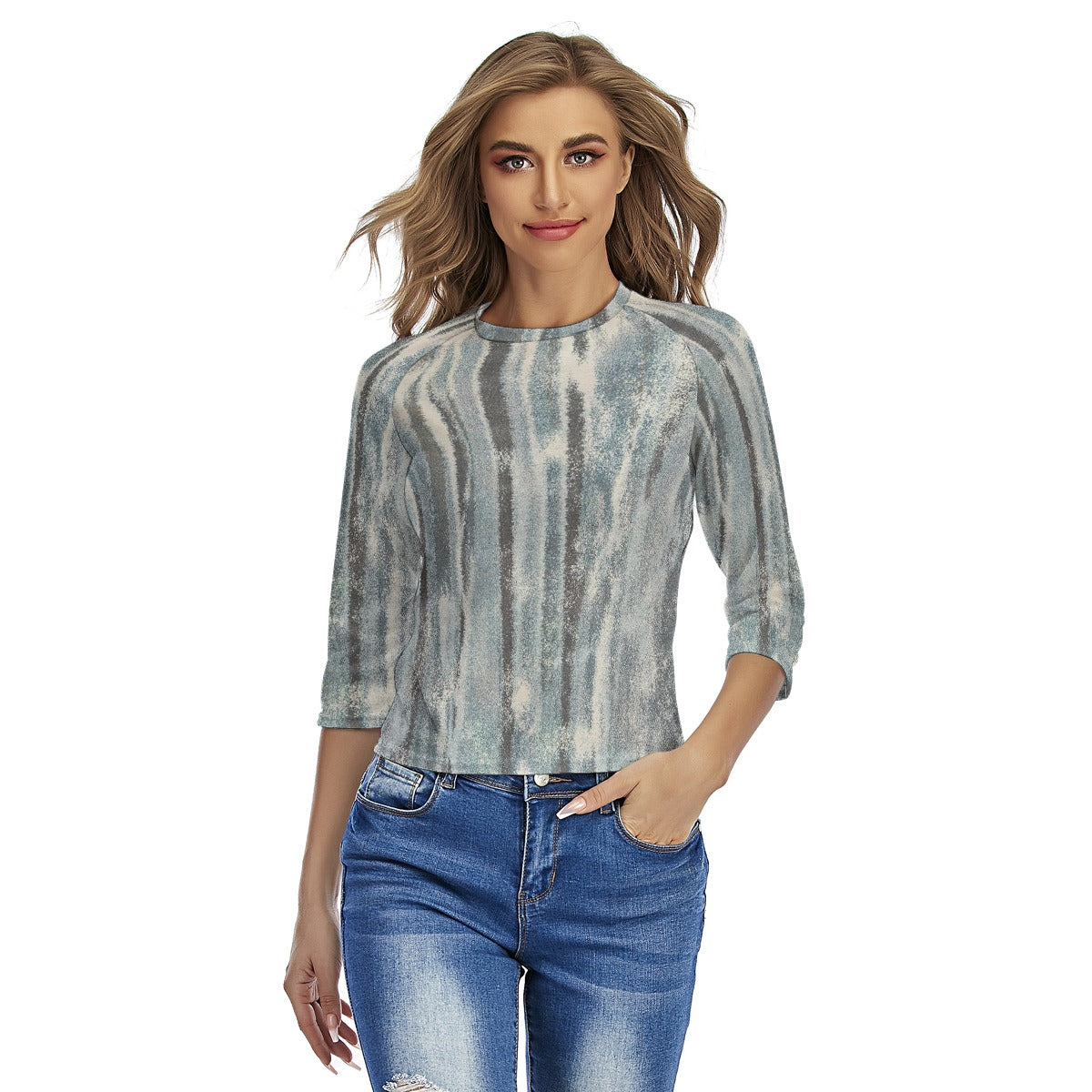 All-Over Print Women's Raglan Sleeves T-shirts