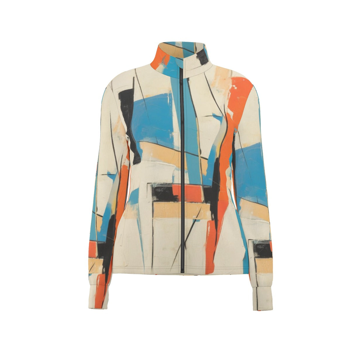 All-Over Print Women's Long Sleeve Thumbhole Jacket