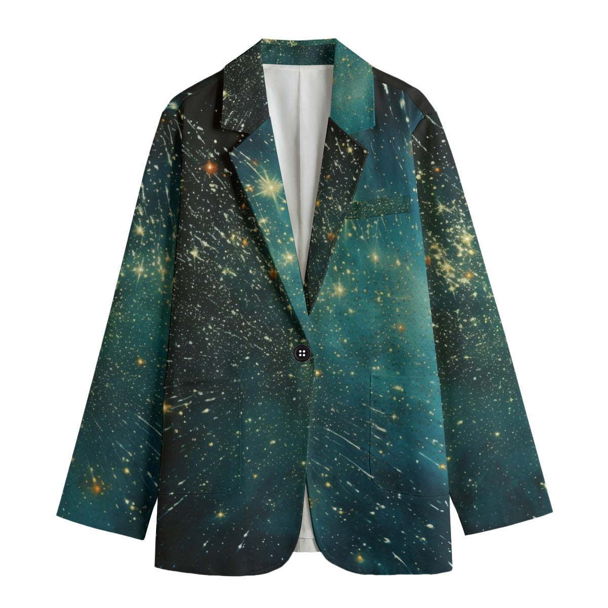 All-Over Print Women's Leisure Blazer