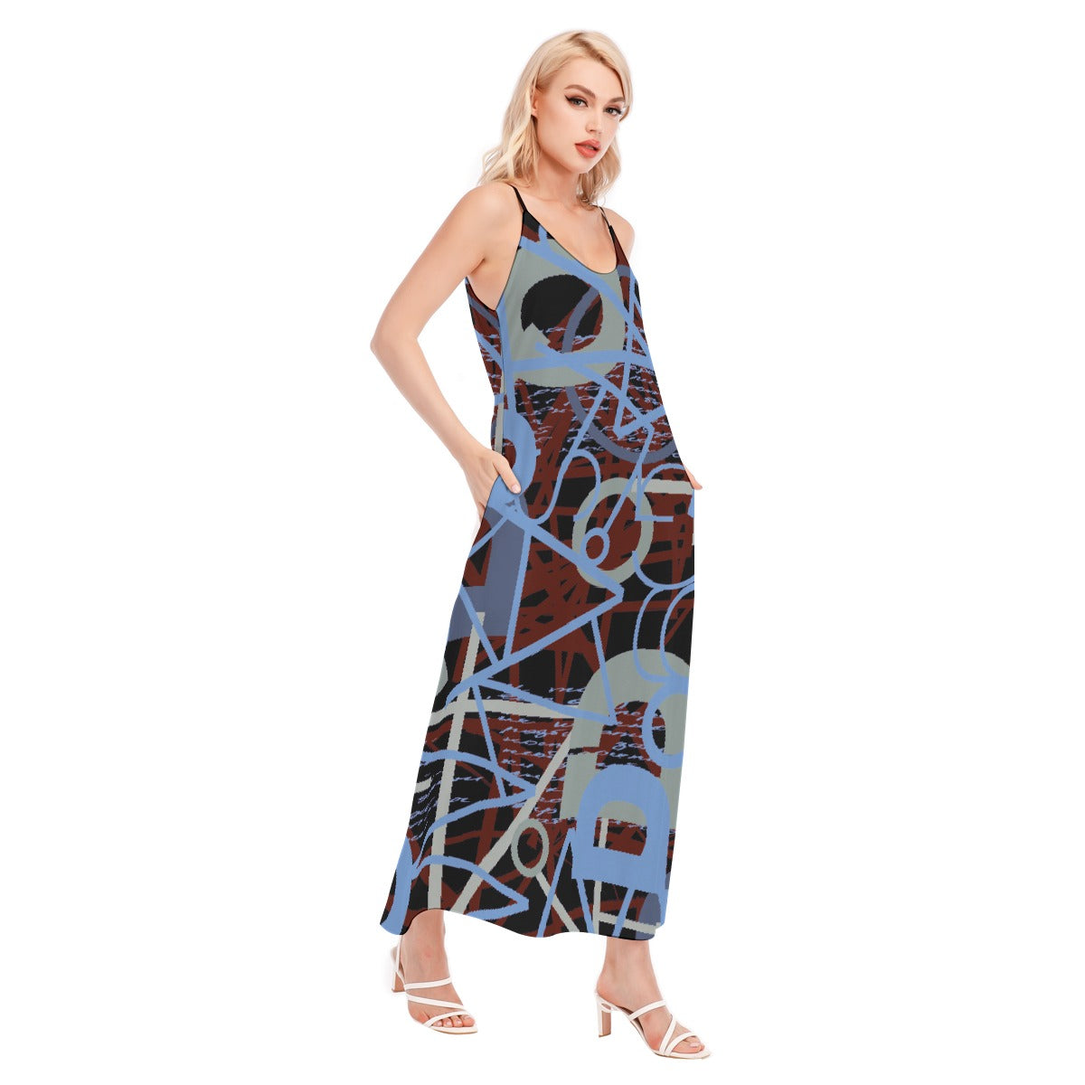 All-Over Print Women's Sling Dress