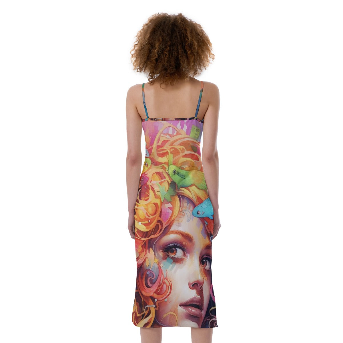All-Over Print Women's Cami Dress