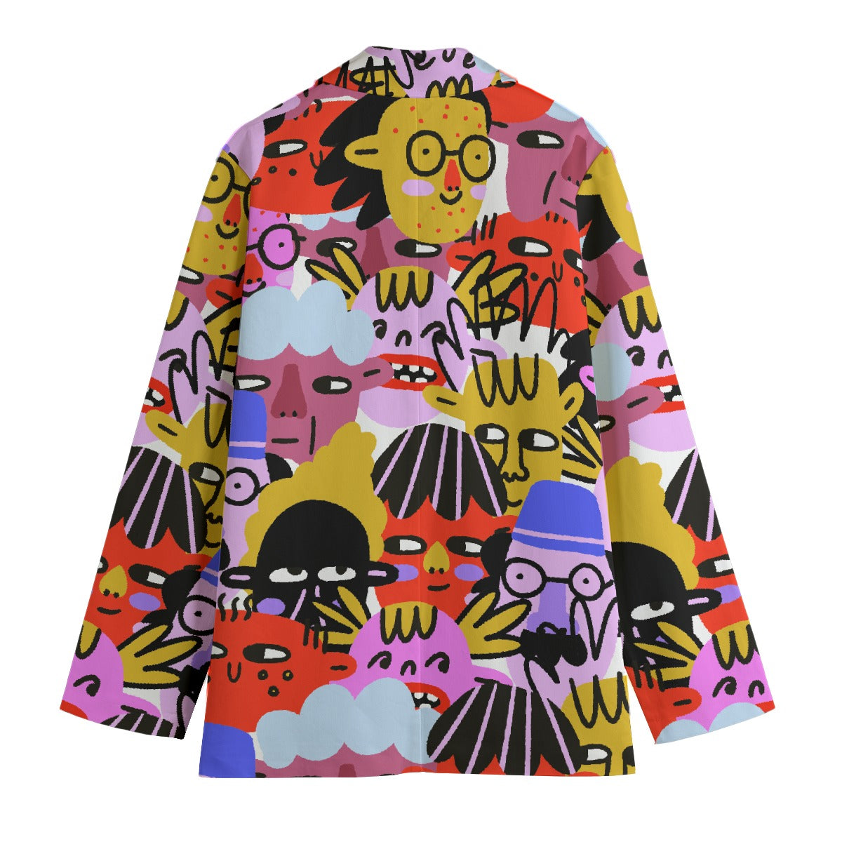 All-Over Print Women's Leisure Blazer