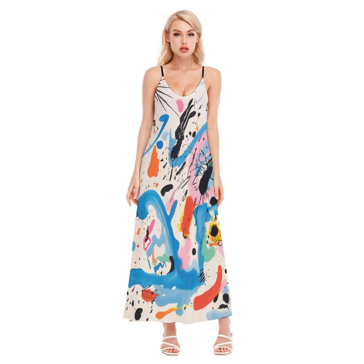 All-Over Print Women's Sling Dress