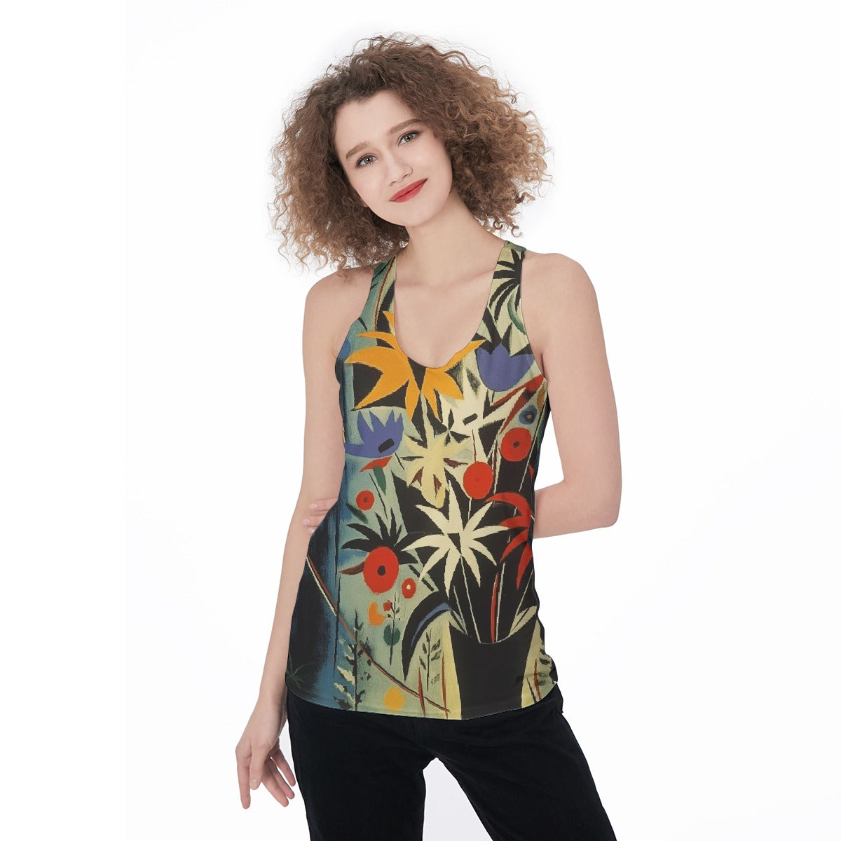 All-Over Print Women's Racerback Tank Top