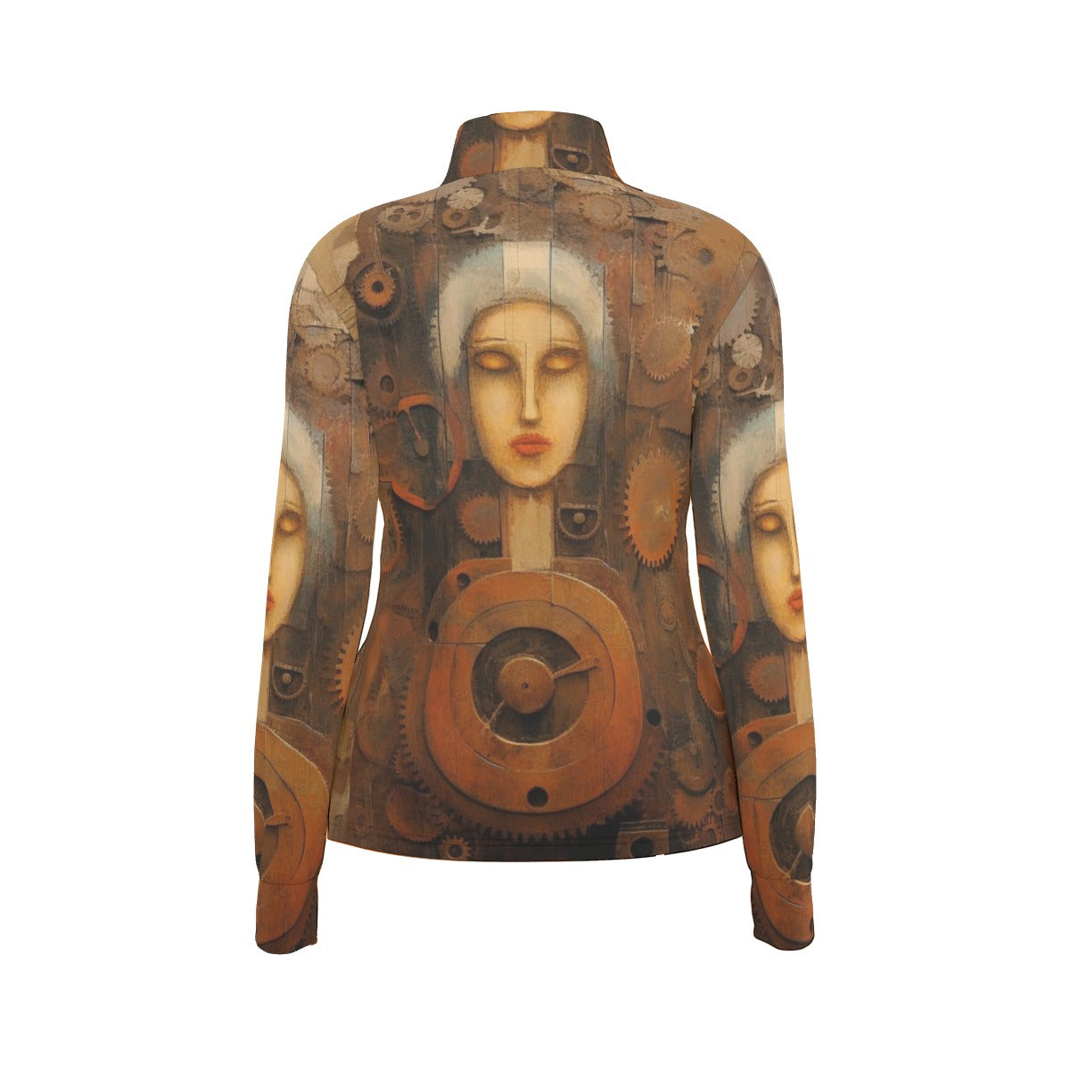 All-Over Print Women's Long Sleeve Thumbhole Jacket