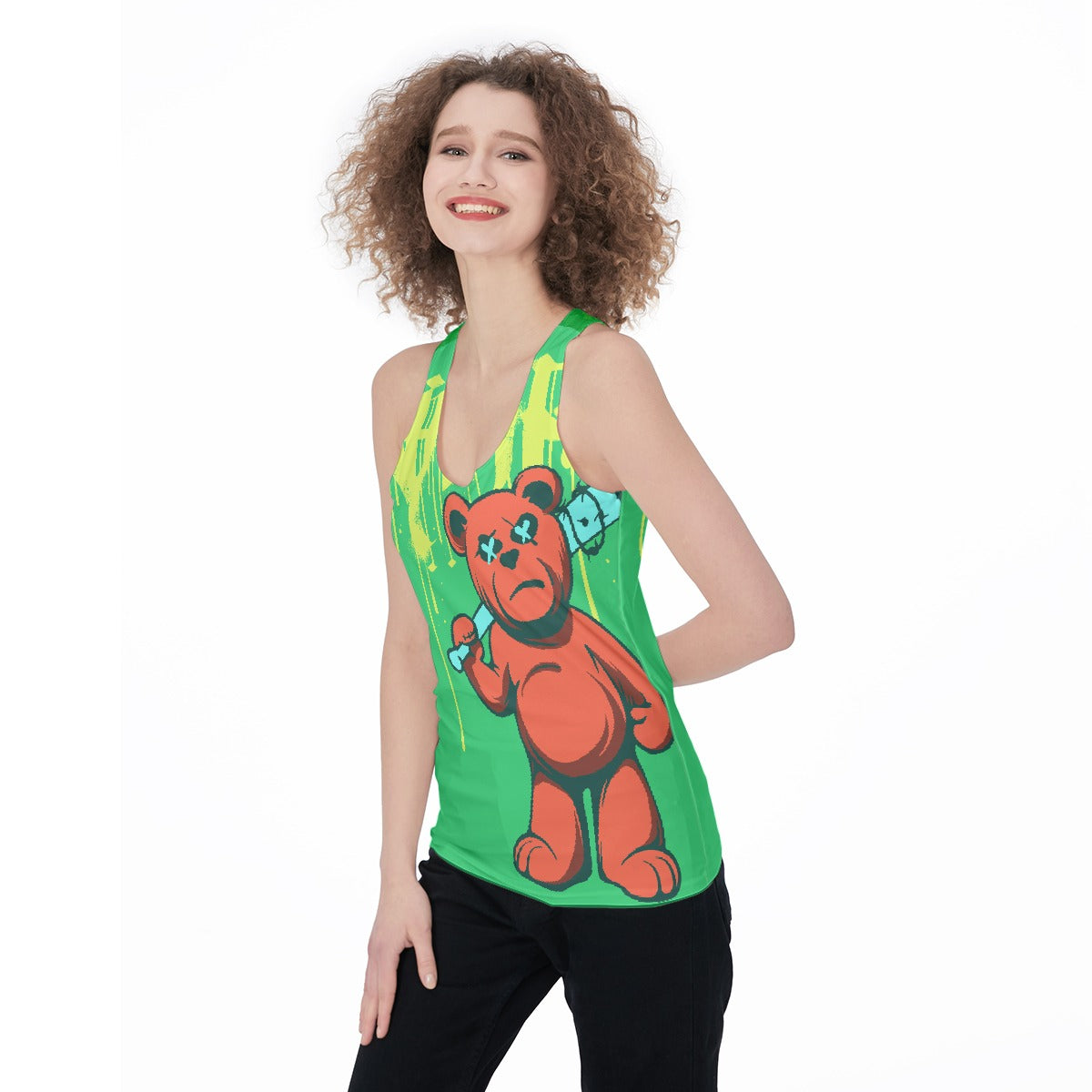 All-Over Print Women's Racerback Tank Top