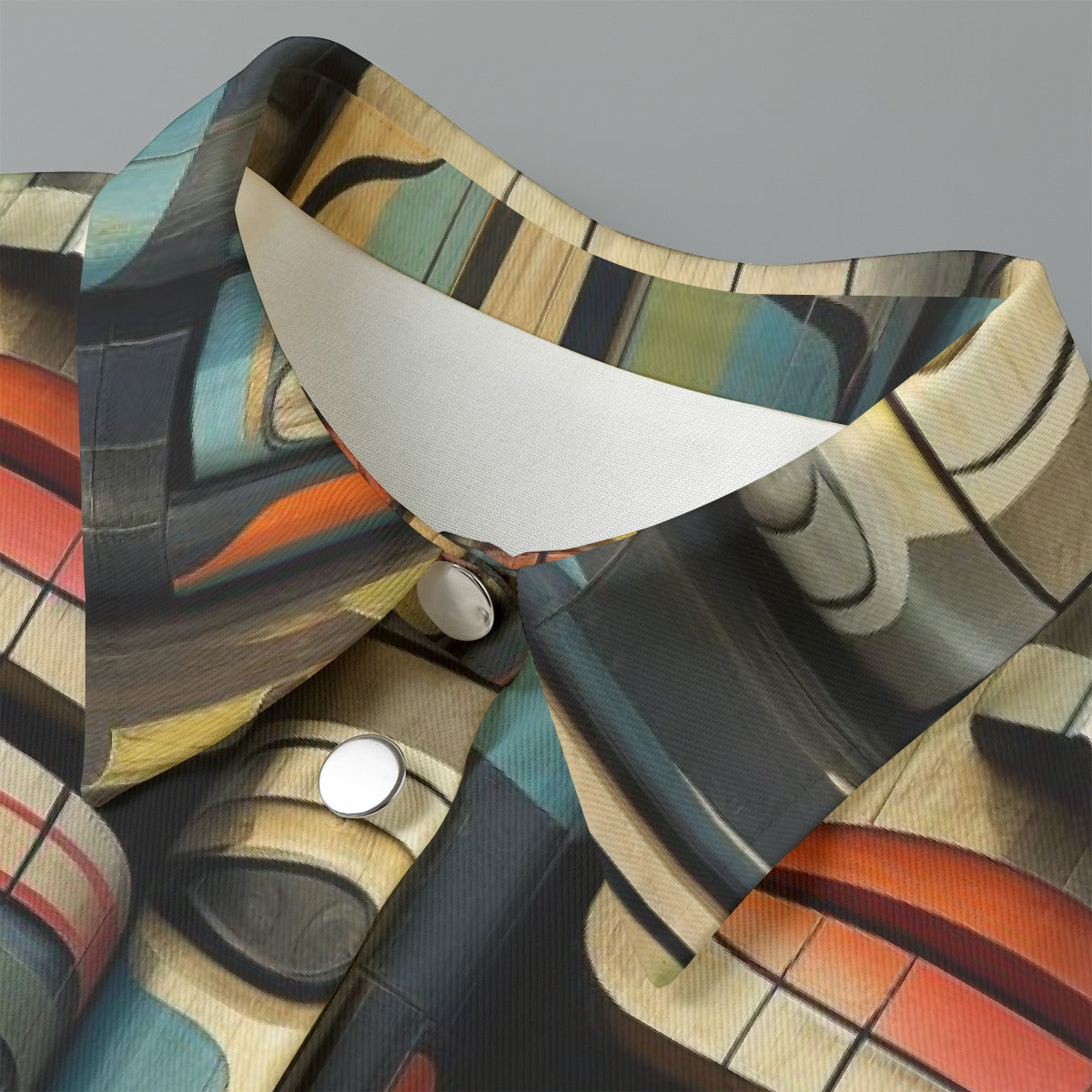 All-Over Print Women's Cropped Jacket | 245GSM Cotton