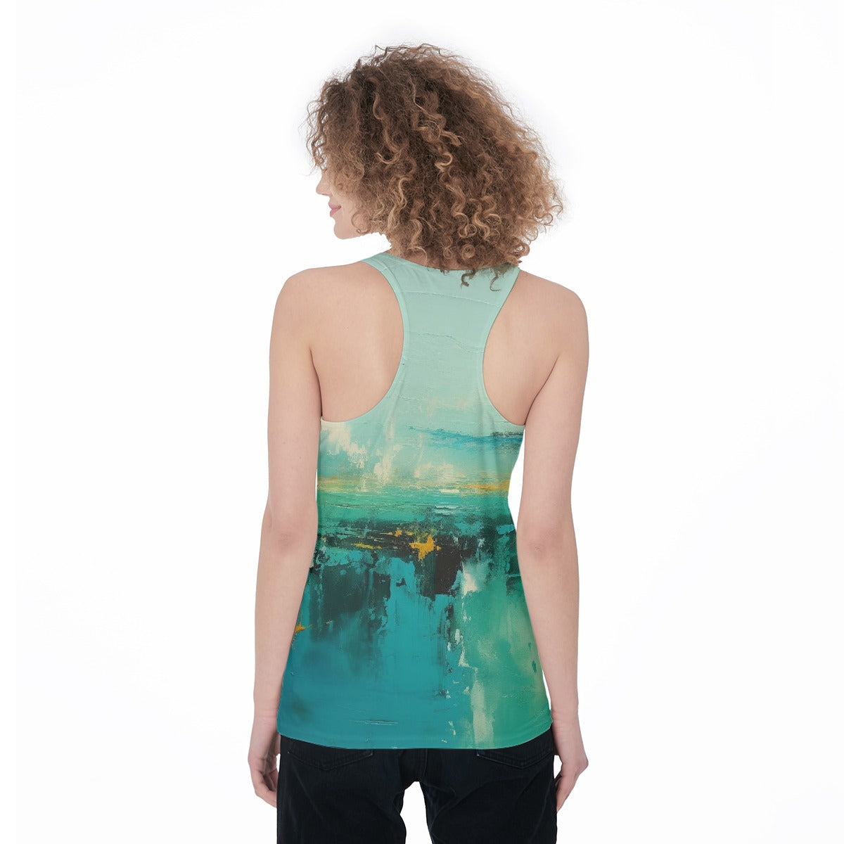 All-Over Print Women's Racerback Tank Top