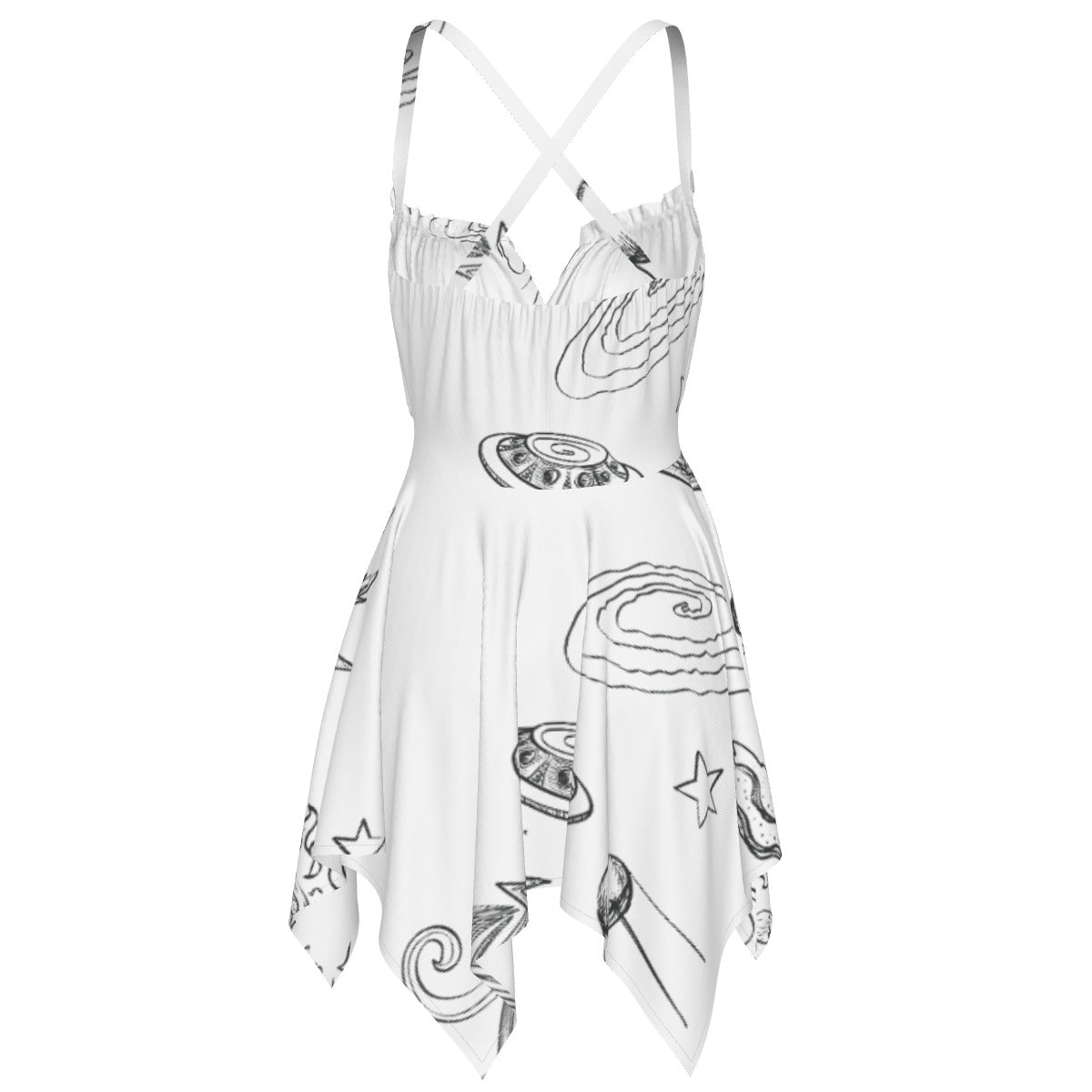 All-Over Print Women's Slip Dress