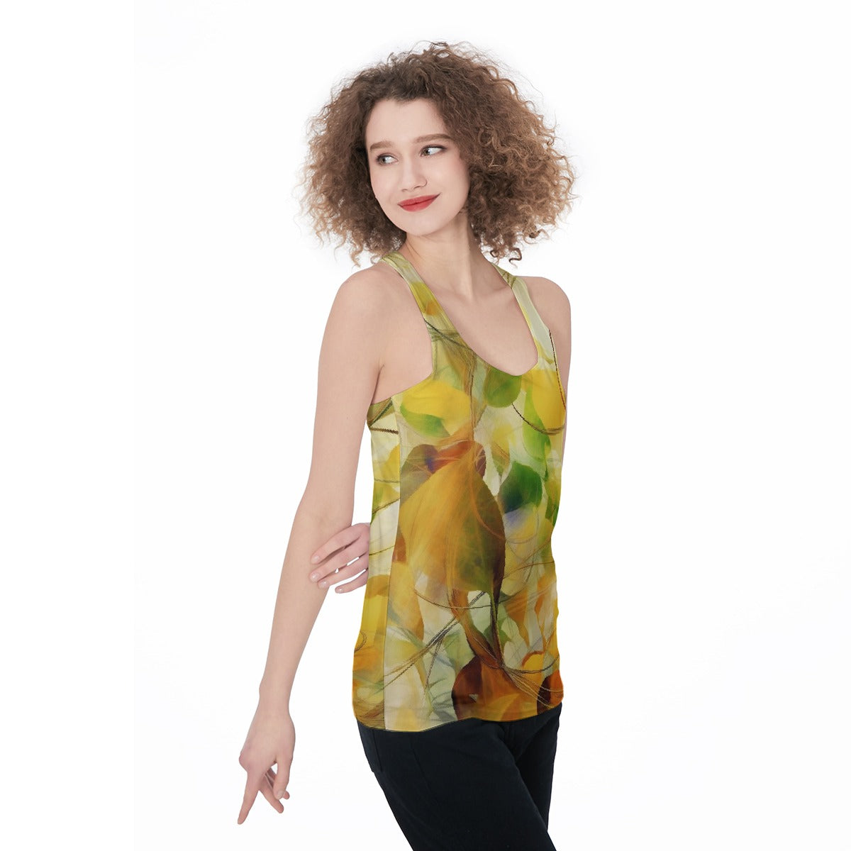 All-Over Print Women's Racerback Tank Top