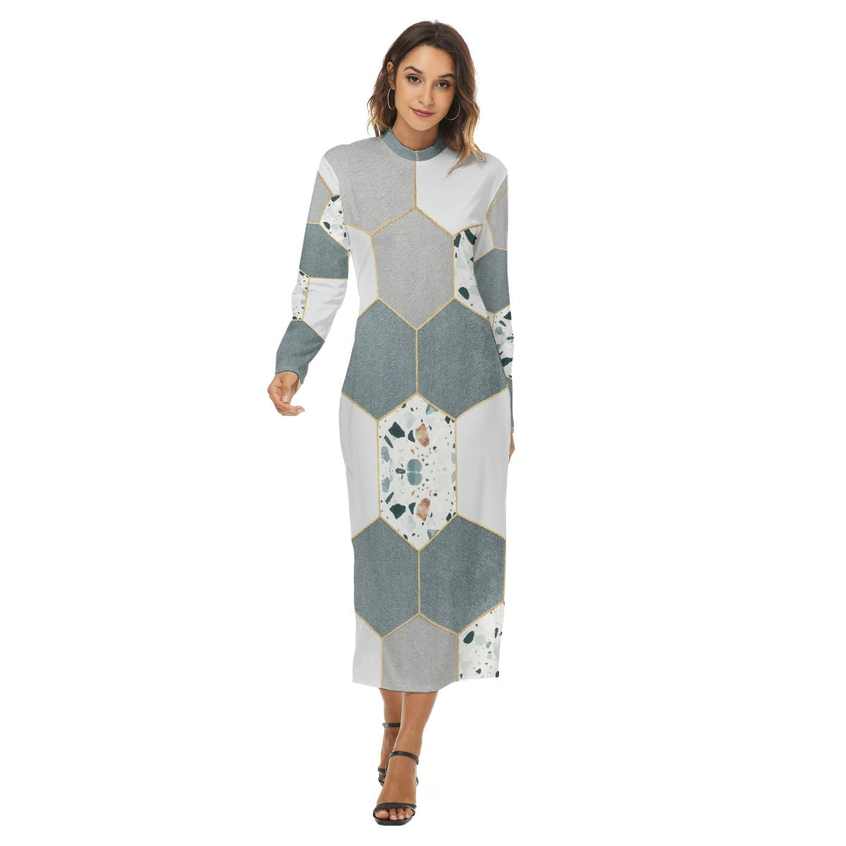 All-Over Print Women's Hip Dress