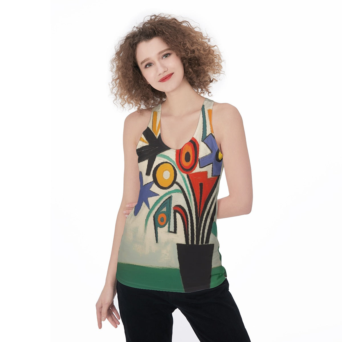 All-Over Print Women's Racerback Tank Top