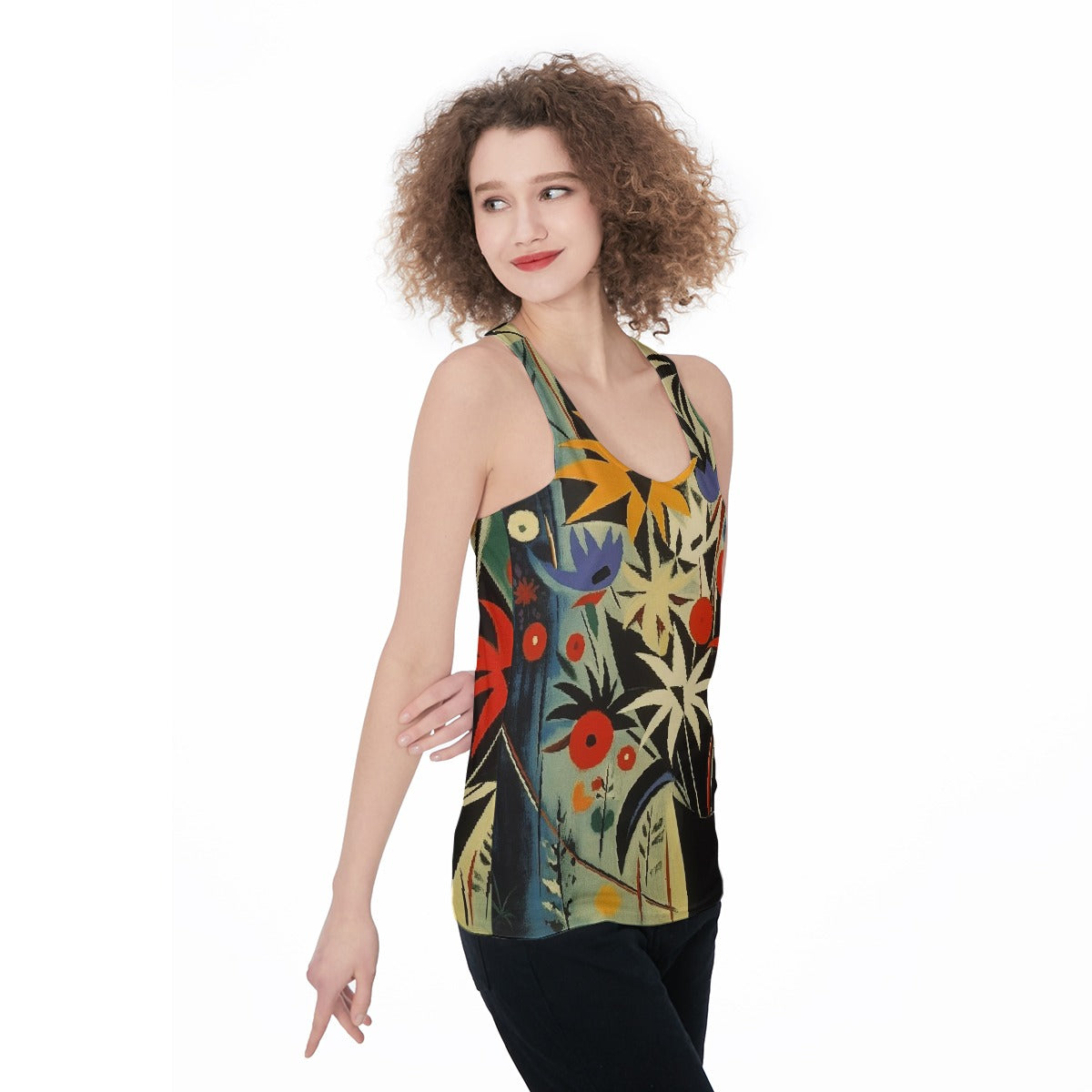 All-Over Print Women's Racerback Tank Top