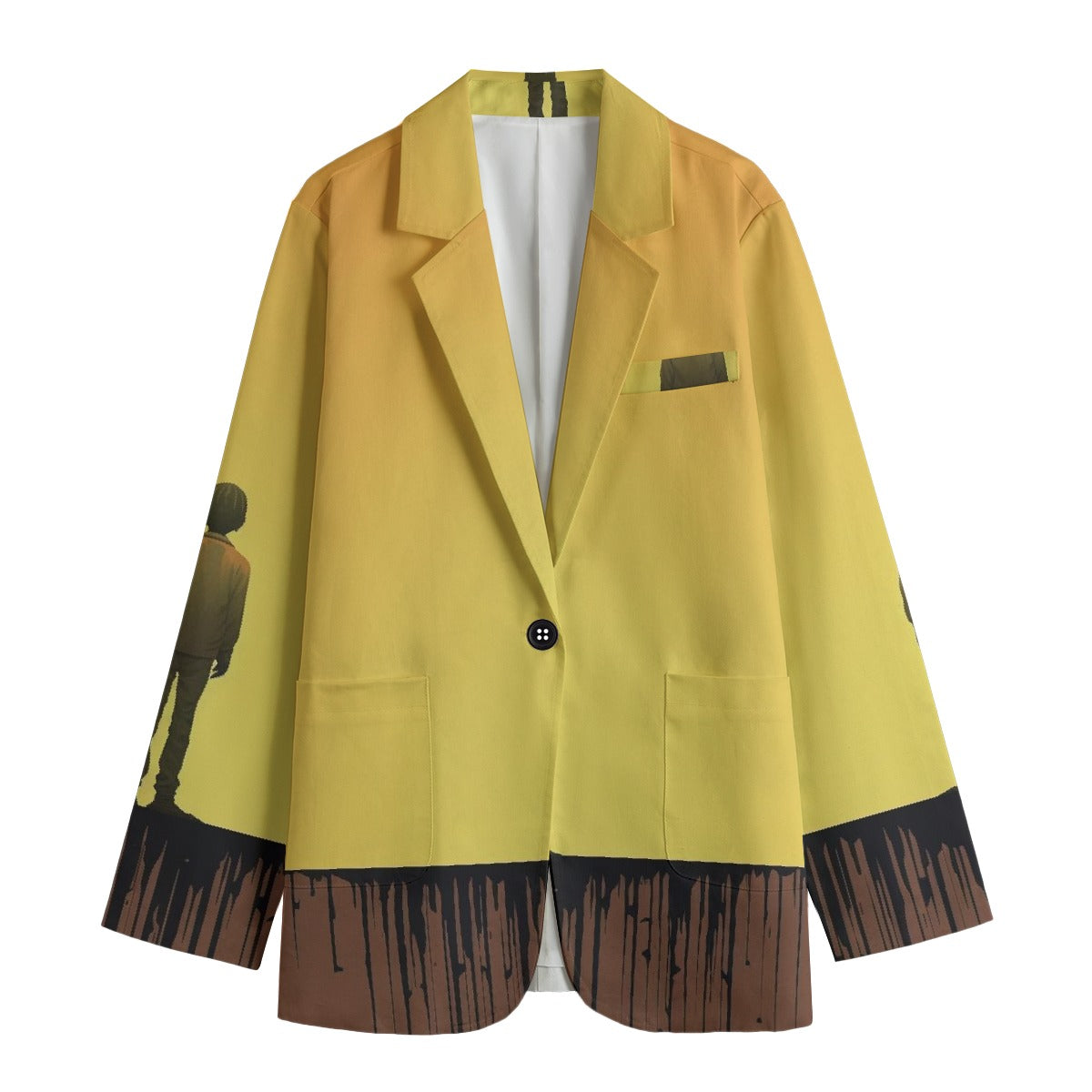 All-Over Print Women's Leisure Blazer