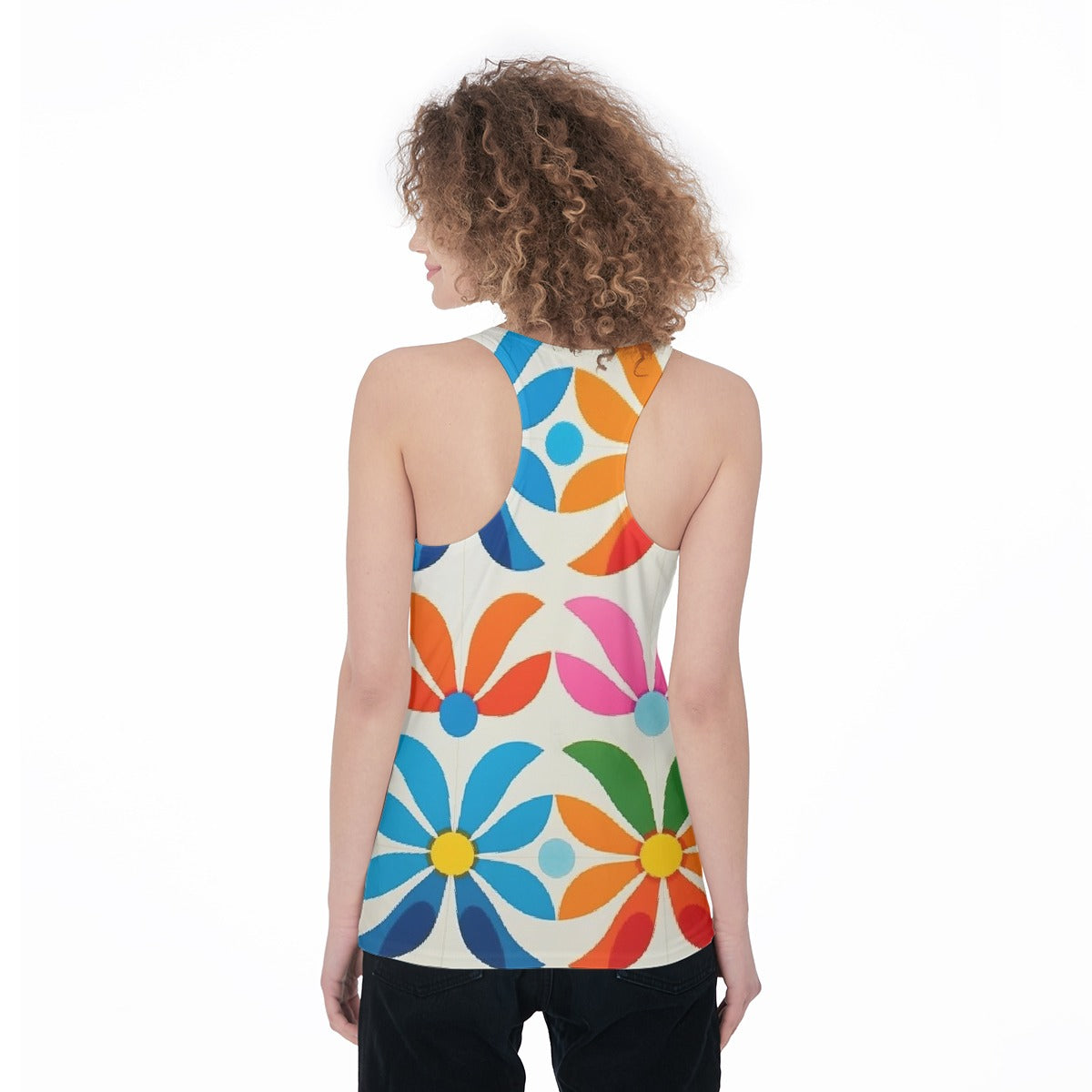 All-Over Print Women's Racerback Tank Top