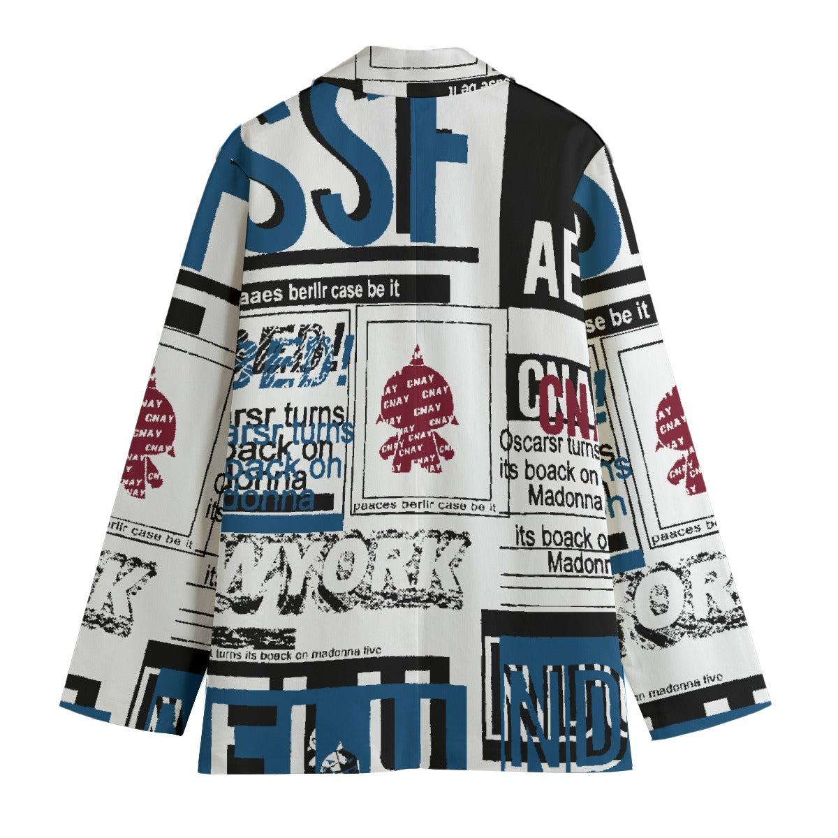 All-Over Print Women's Leisure Blazer