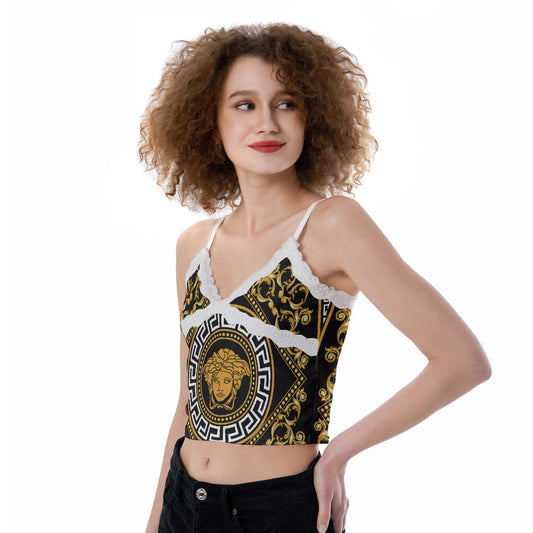 All-Over Print Women's Lace Camisole