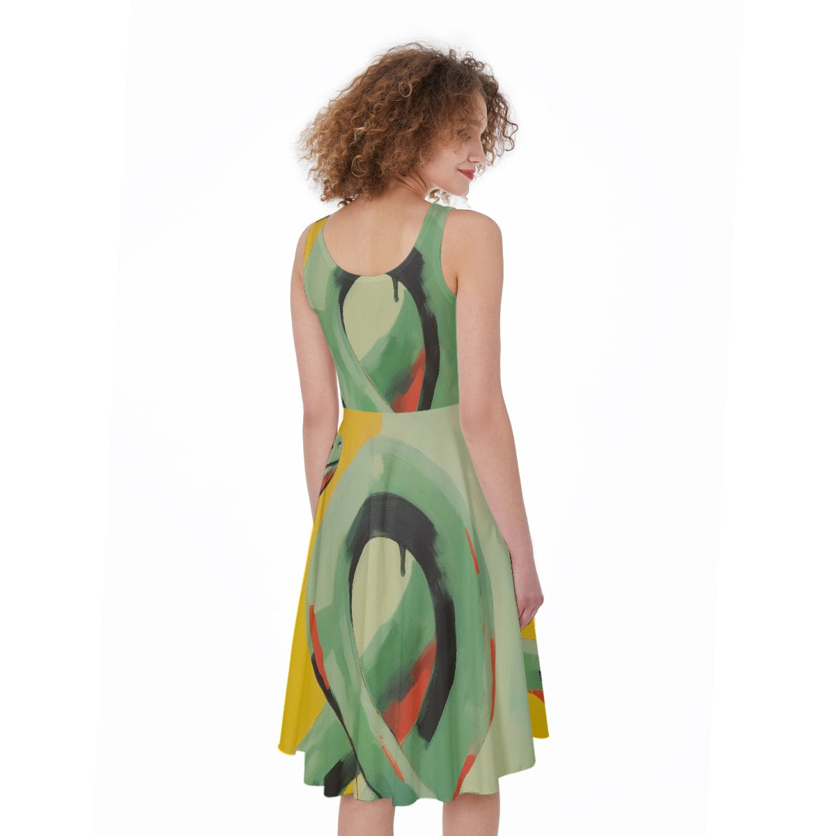 All-Over Print Women's Sleeveless Dress