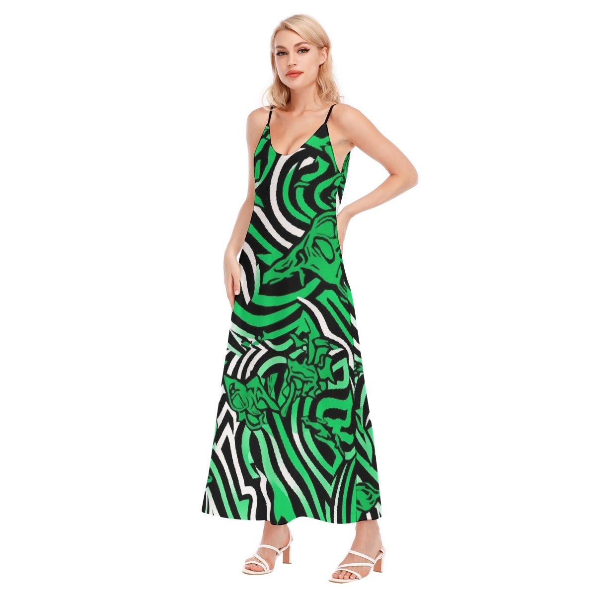 All-Over Print Women's Sling Dress