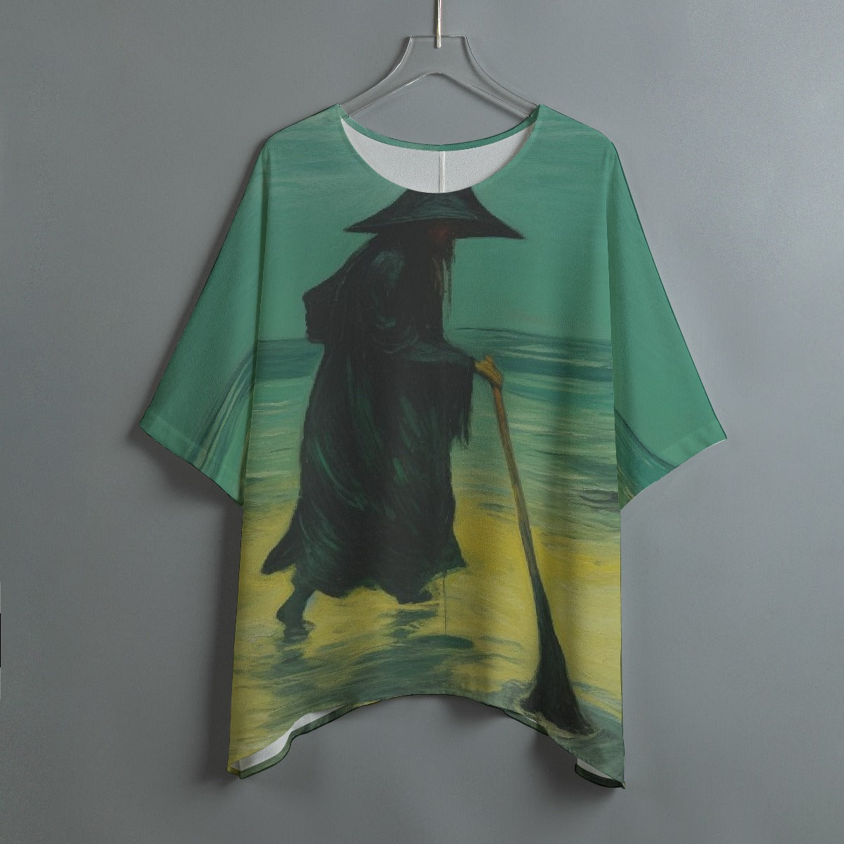 All-Over Print Women's Bat Sleeve Shirt