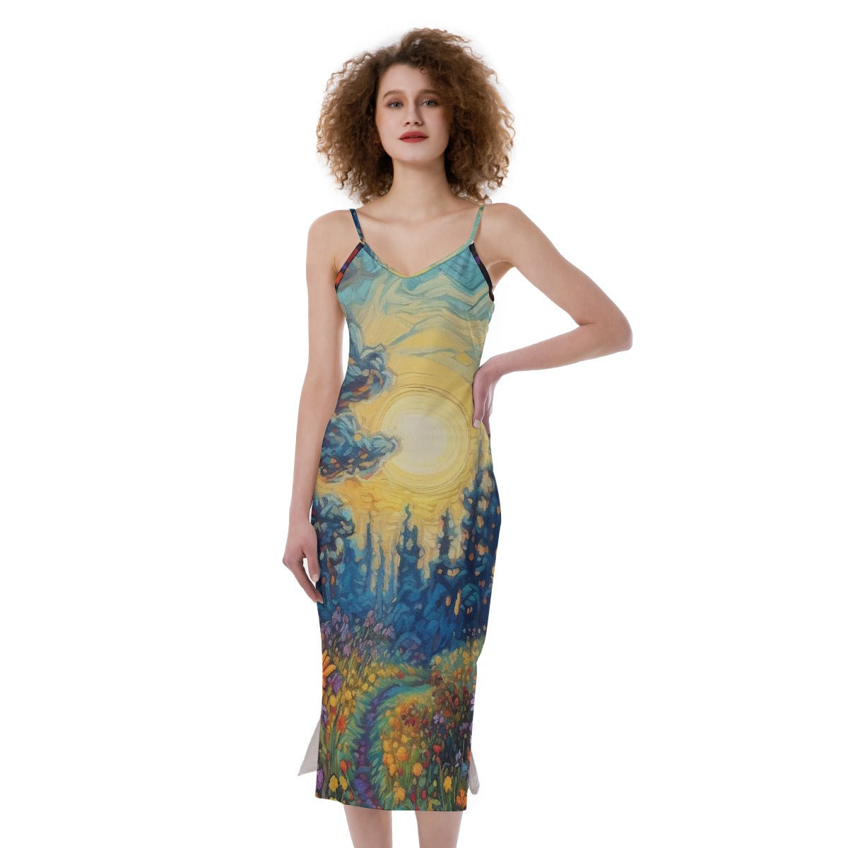 All-Over Print Women's Cami Dress