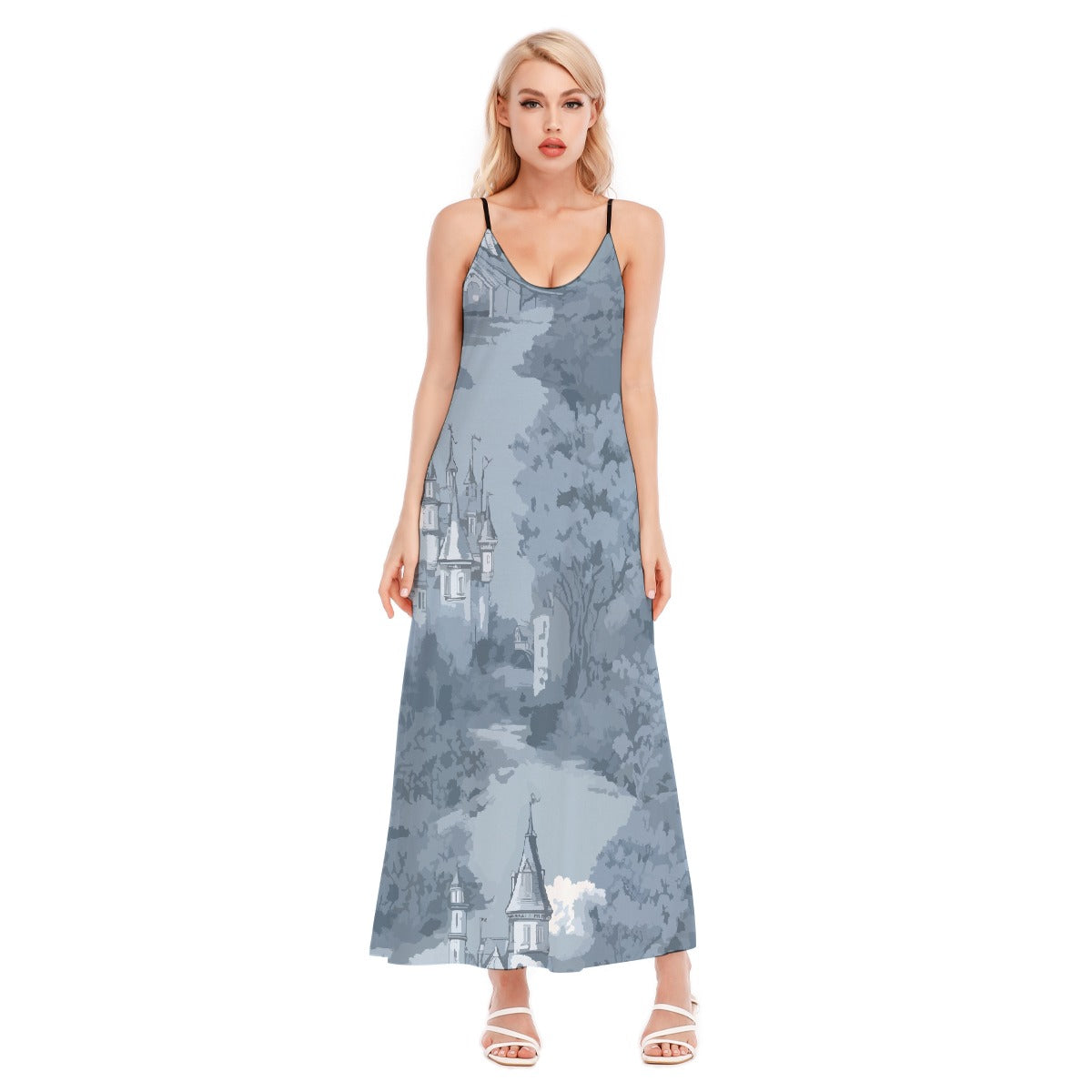 All-Over Print Women's Sling Dress