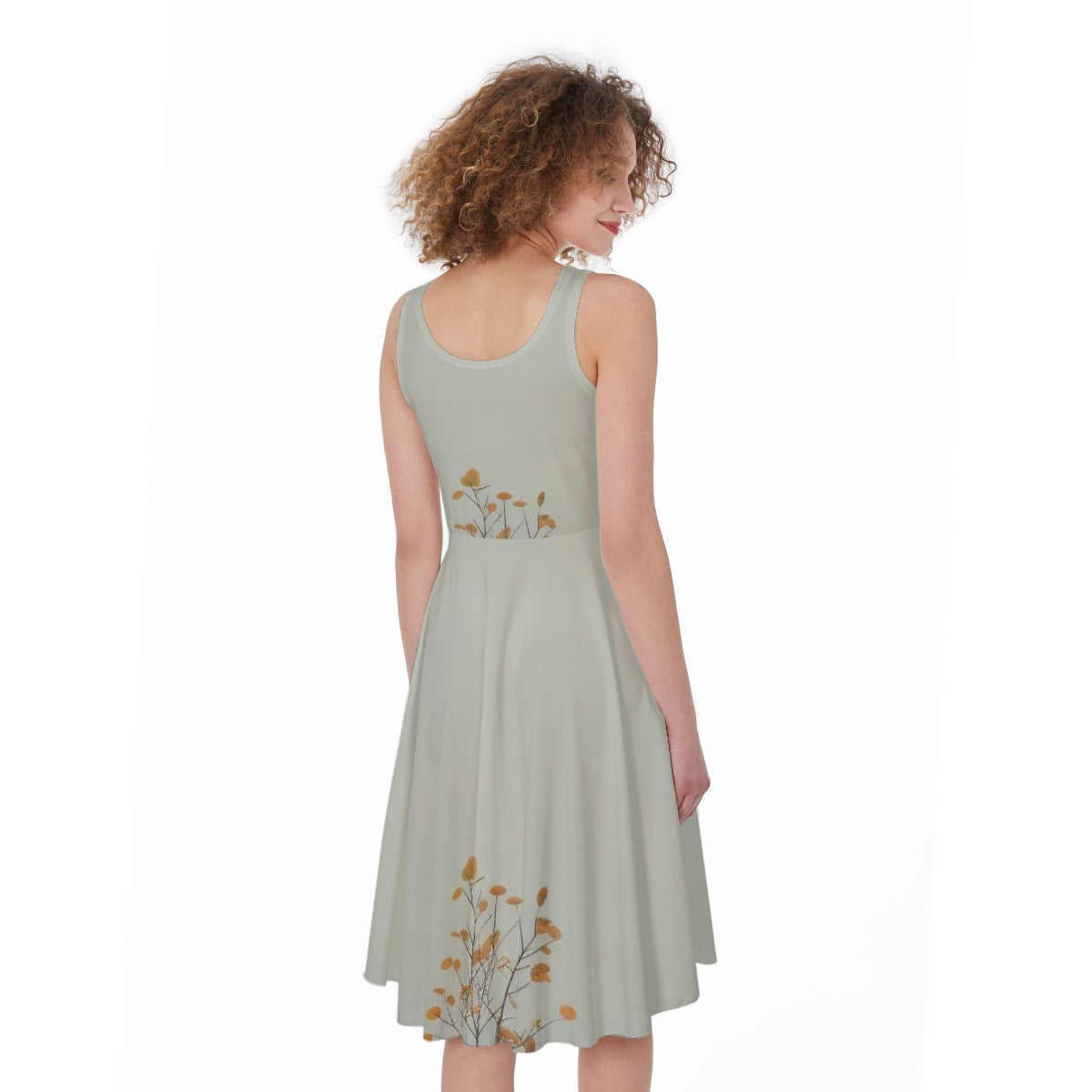 All-Over Print Women's Sleeveless Dress