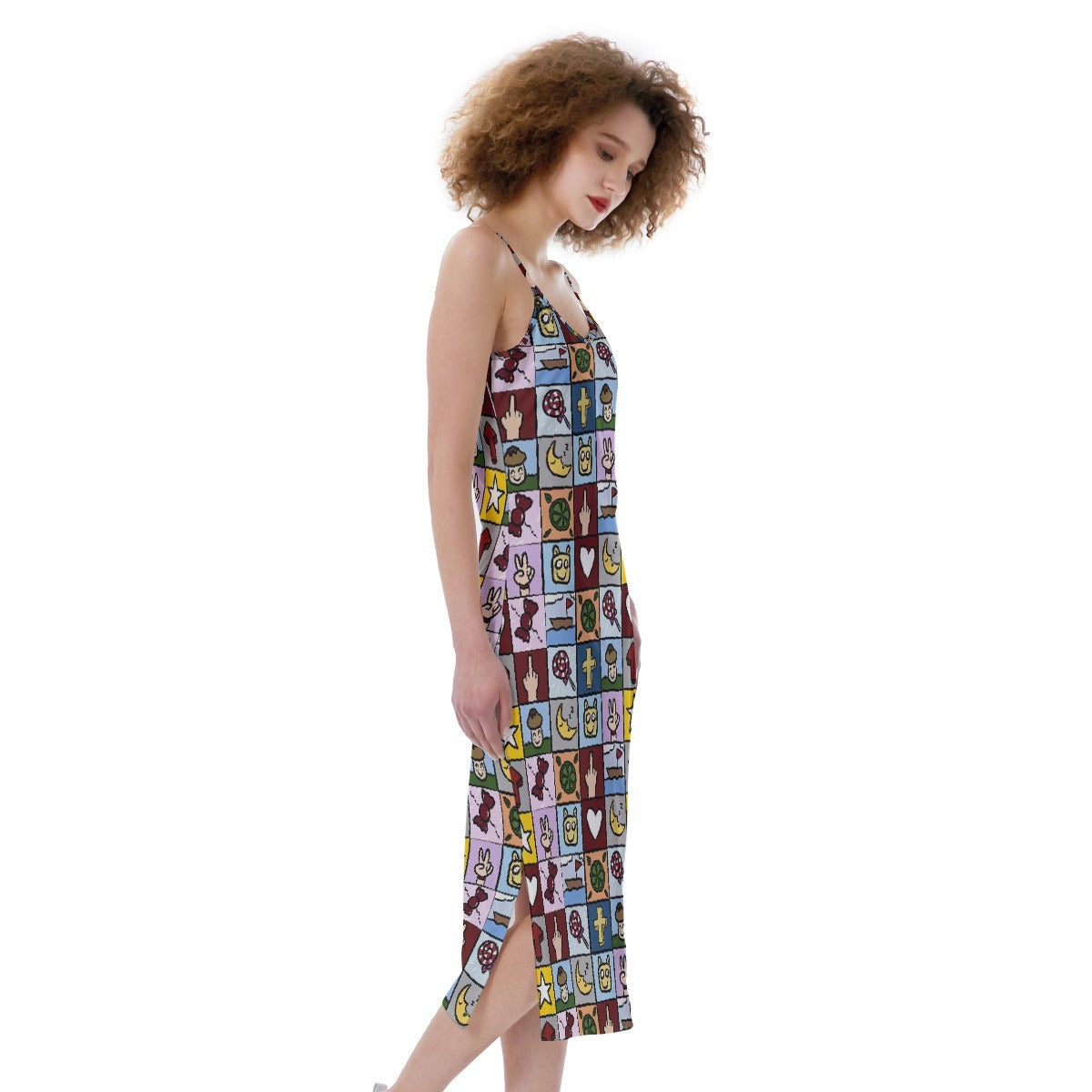 All-Over Print Women's Cami Dress