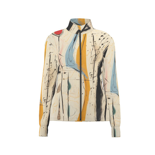 All-Over Print Women's Long Sleeve Thumbhole Jacket